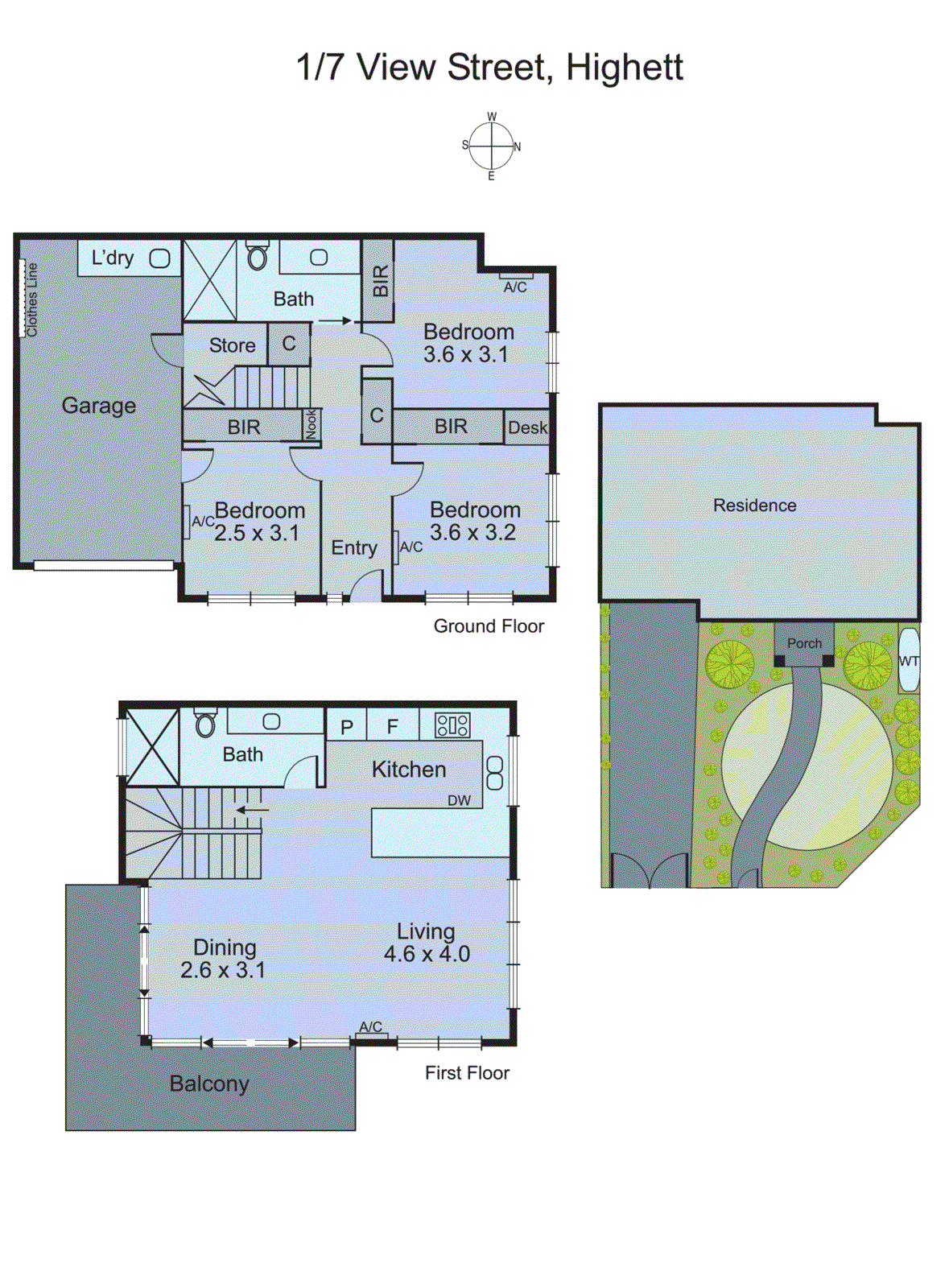 1/7 View Street, Highett VIC 3190 - Floorplan