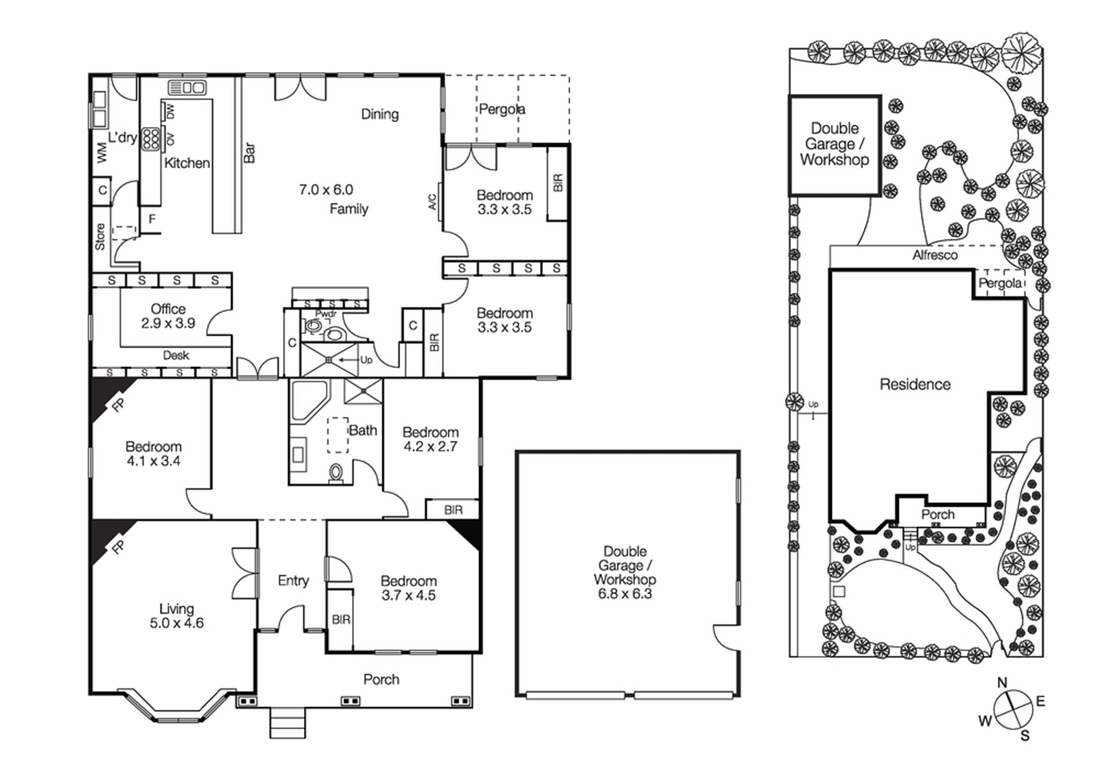17 Villeroy Street, Hampton VIC 3188 - Floorplan