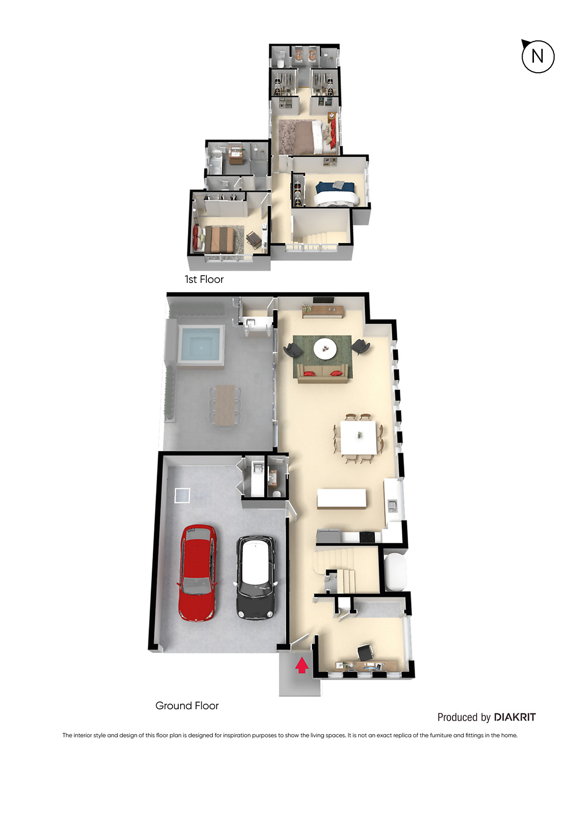 1/7 Vincent Street, Edithvale VIC 3196 - Floorplan