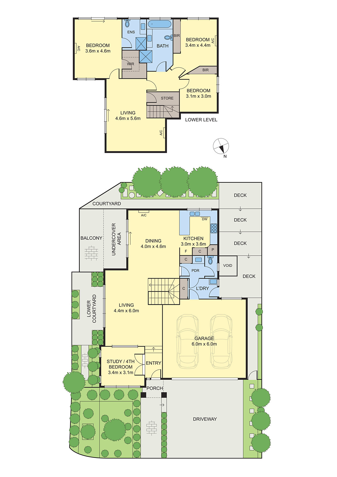 1/7 Westbury Terrace, Highton VIC 3216 - Floorplan
