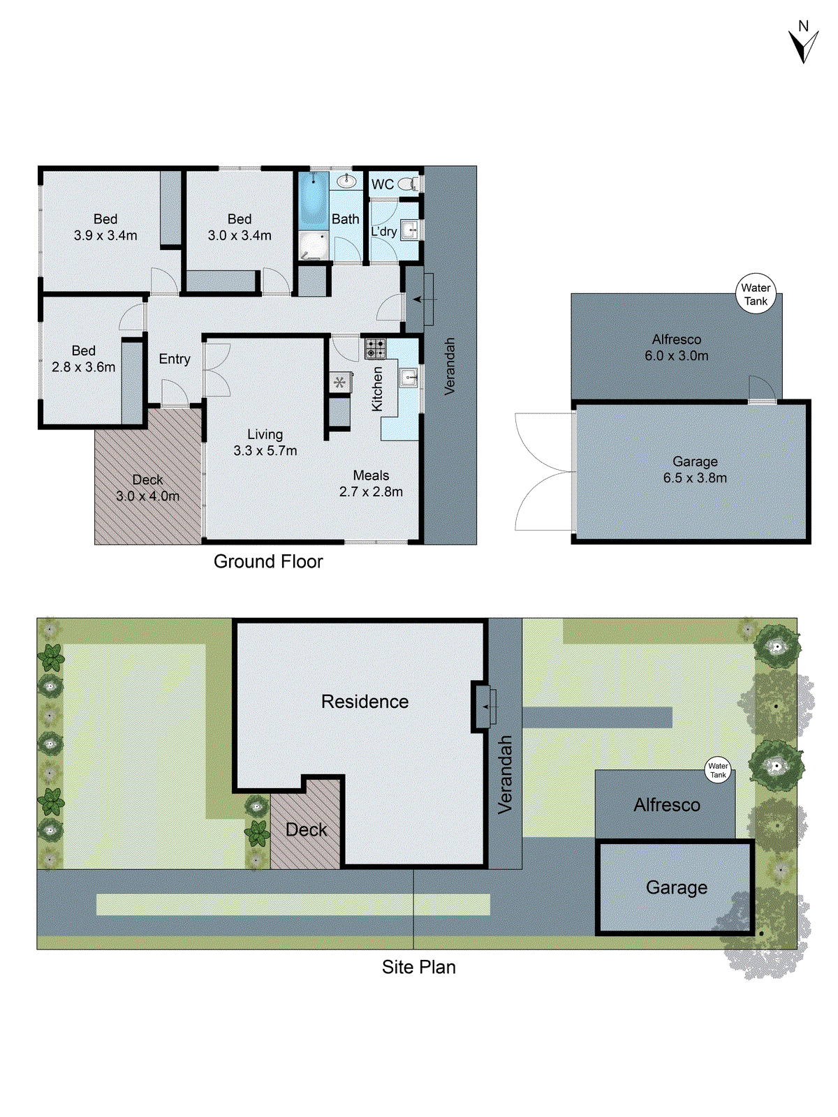 17 Wirksworth Street, Herne Hill VIC 3218 - Floorplan