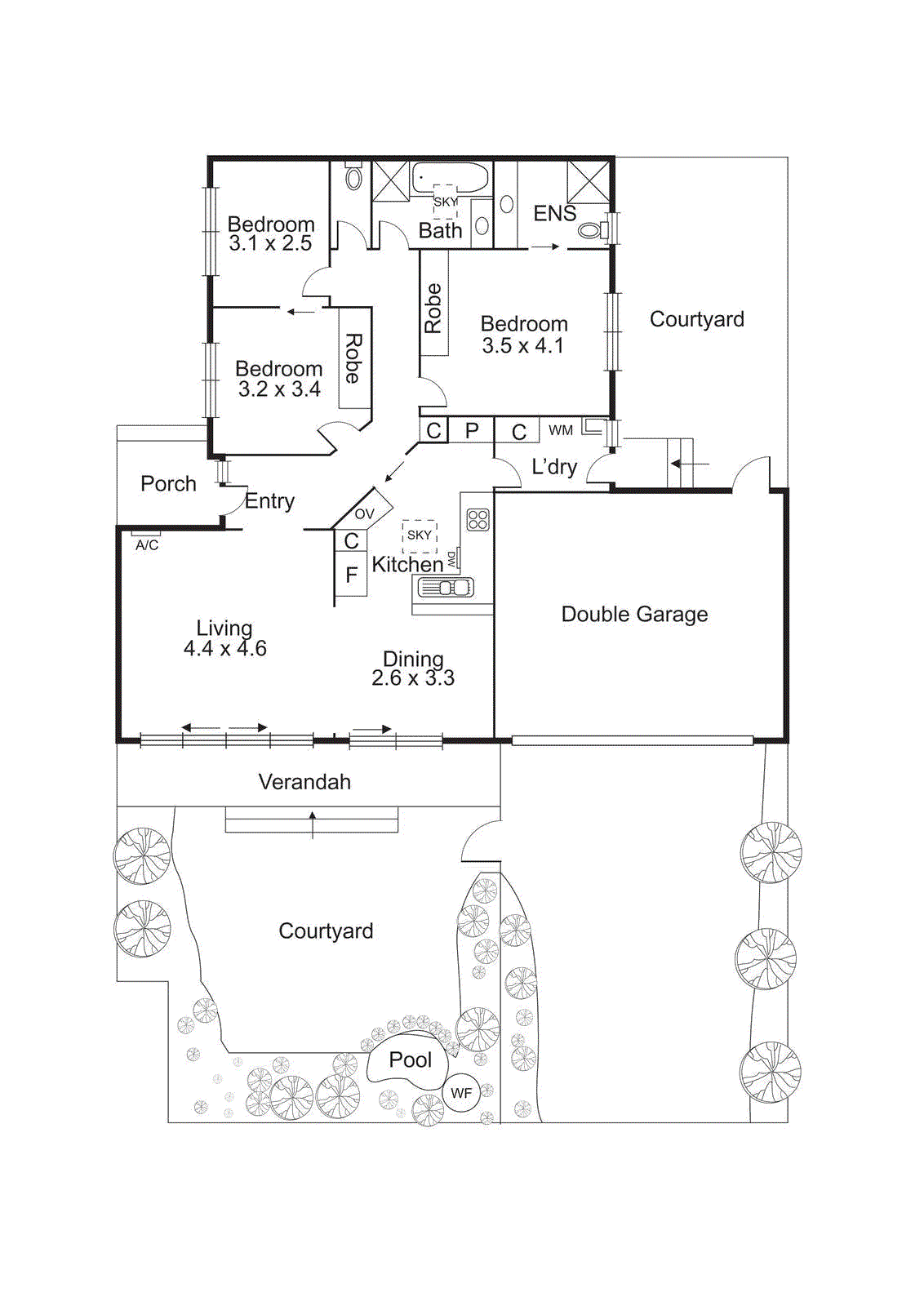 1/70-72 Whitmuir Road, Mckinnon VIC 3204 - Floorplan