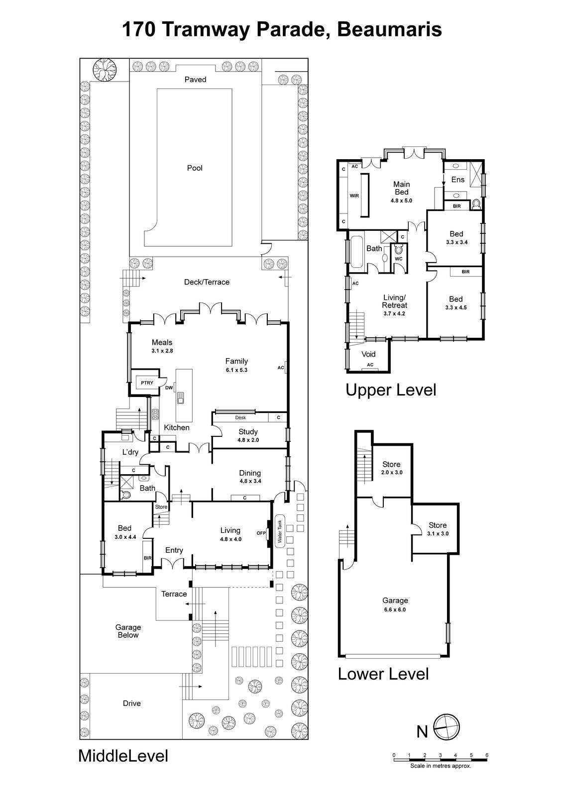 170 Tramway Parade, Beaumaris VIC 3193 - Floorplan