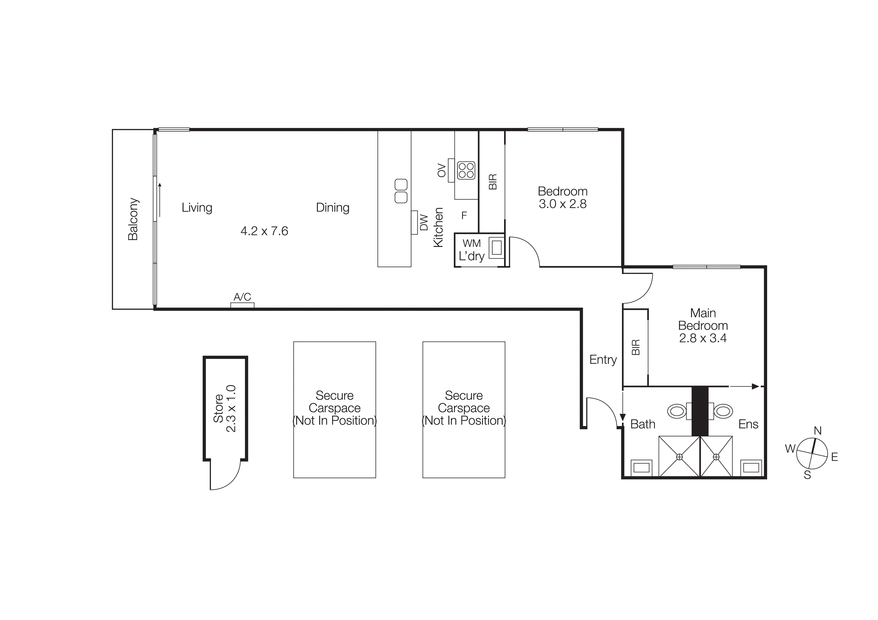 1703/45 Clarke Street, Southbank VIC 3006 - Floorplan
