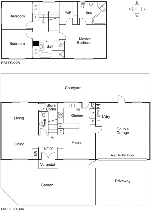 1/706 Hampton Street, Brighton VIC 3186 - Floorplan