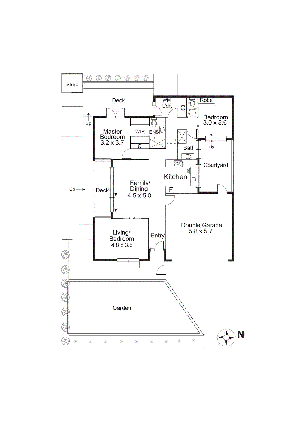1/709 Hampton Street, Brighton VIC 3186 - Floorplan