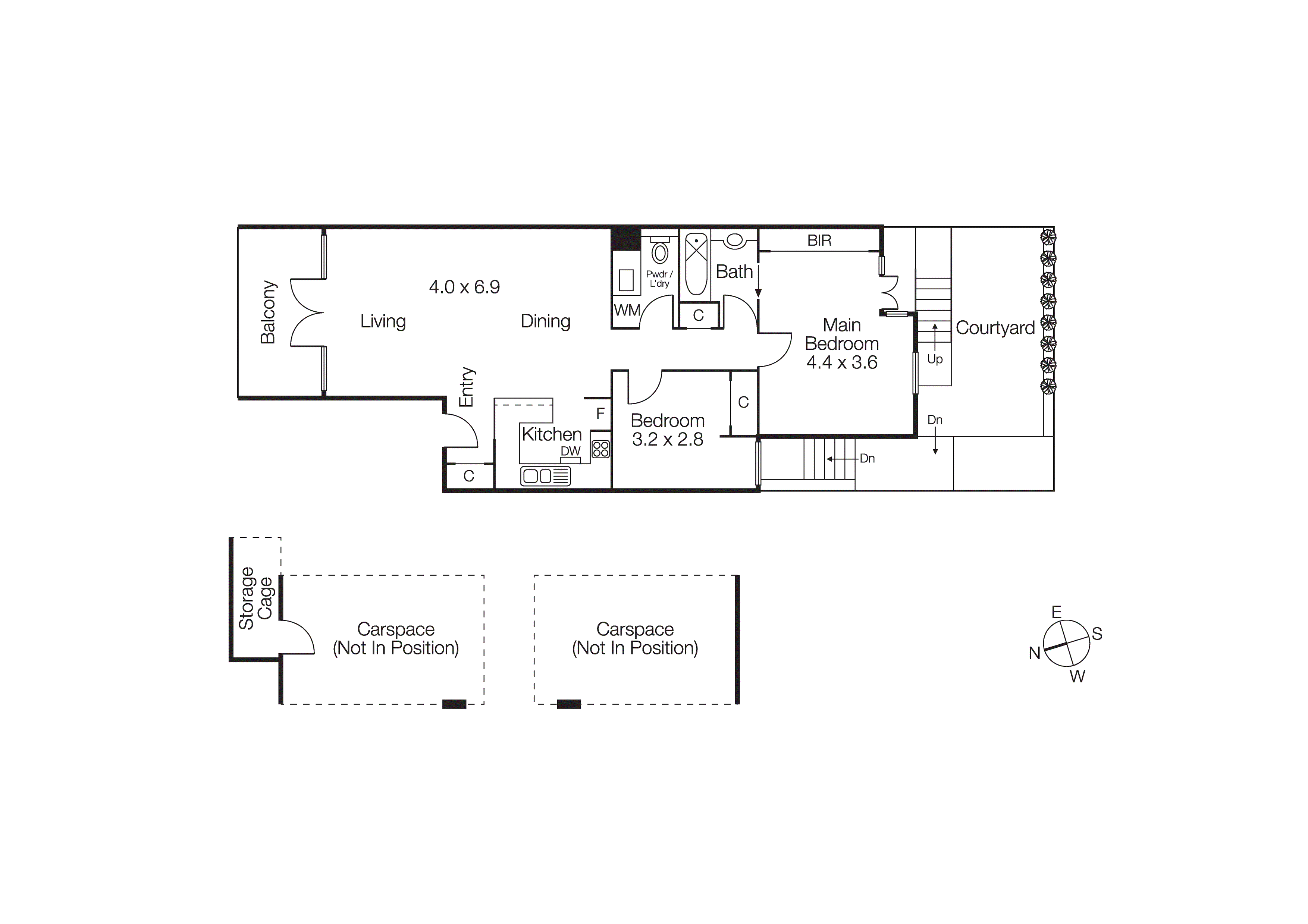 1/70A Alexandra Street, St Kilda East VIC 3183 - Floorplan
