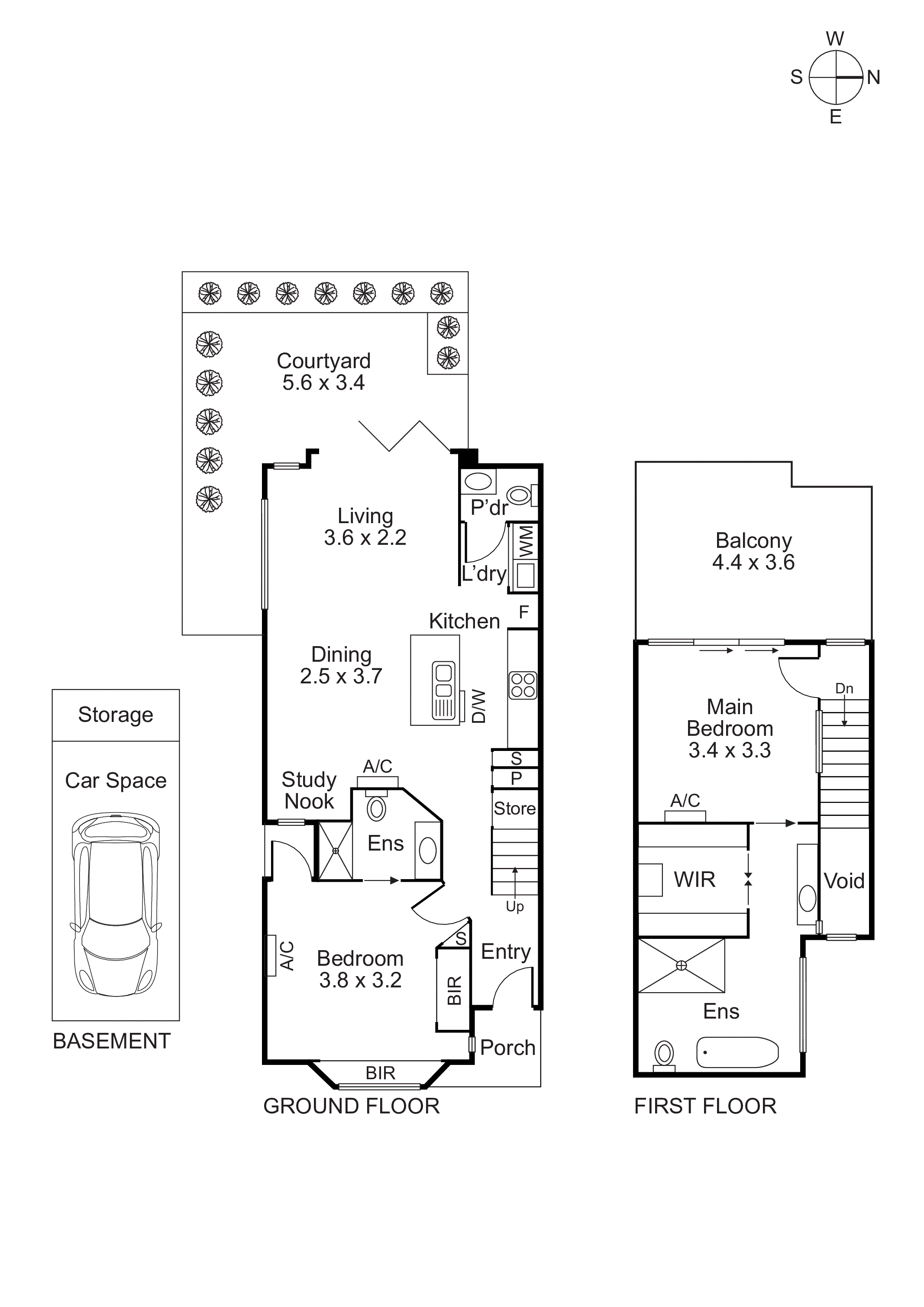 1/71 Abbott Street, Sandringham VIC 3191 - Floorplan