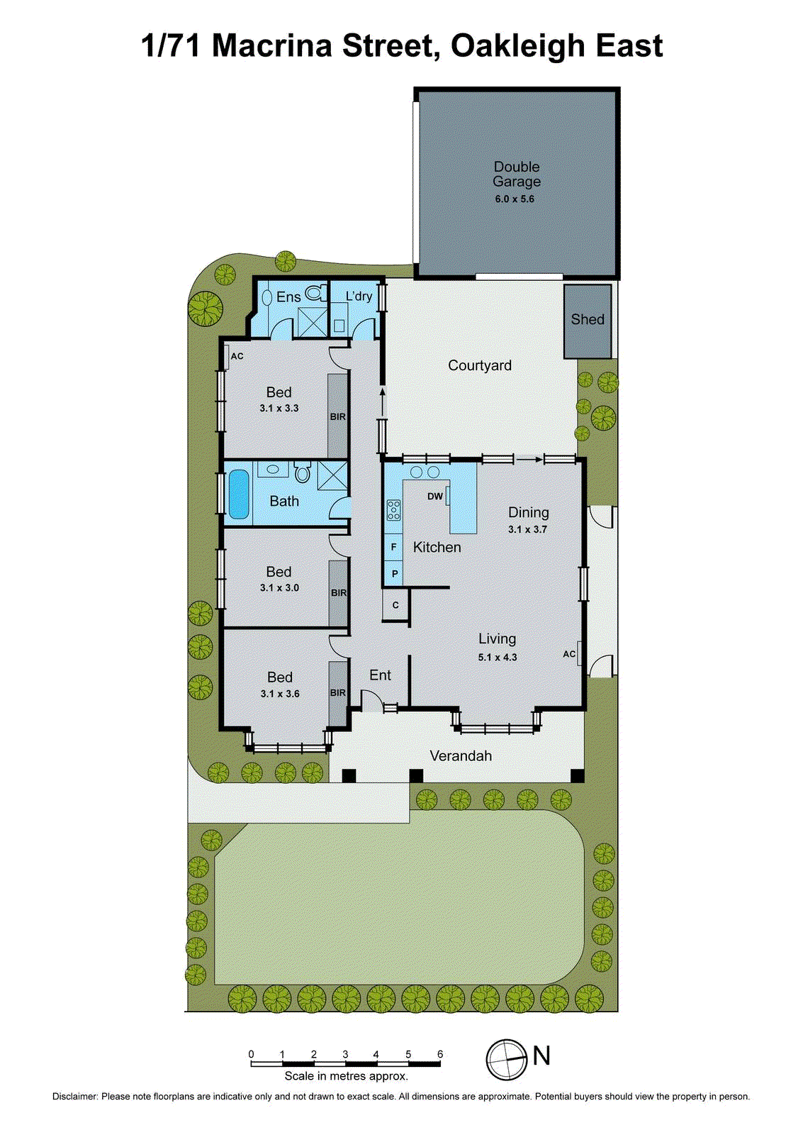 1/71 Macrina Street, Oakleigh East VIC 3166 - Floorplan