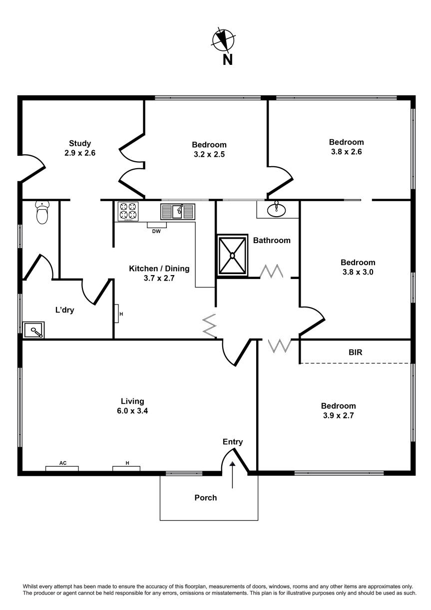 171 Mitchell Street, MAIDSTONE VIC 3012 - Floorplan