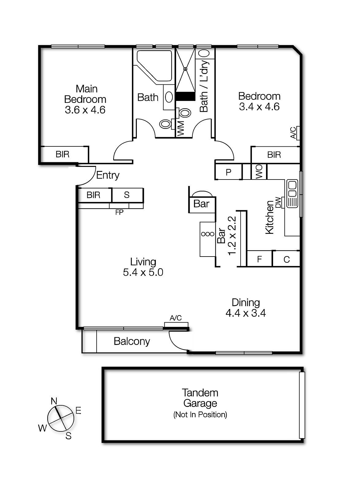 17/1 The Esplanade, St Kilda VIC 3182 - Floorplan