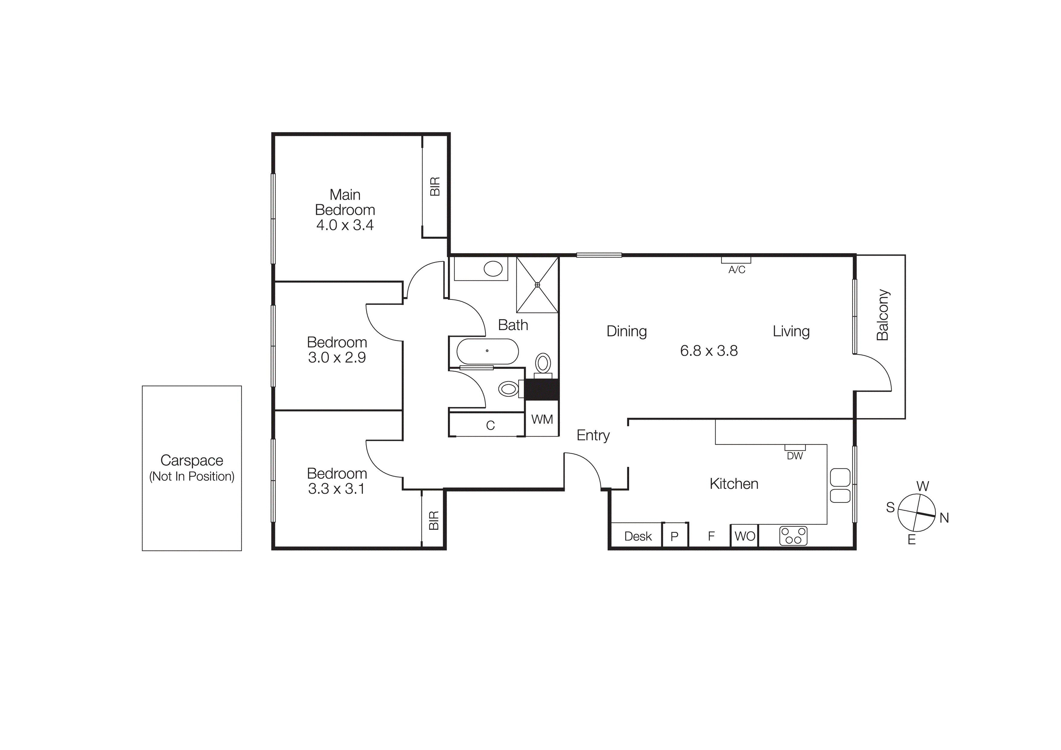 1/71 Westbury Street, St Kilda East VIC 3183 - Floorplan