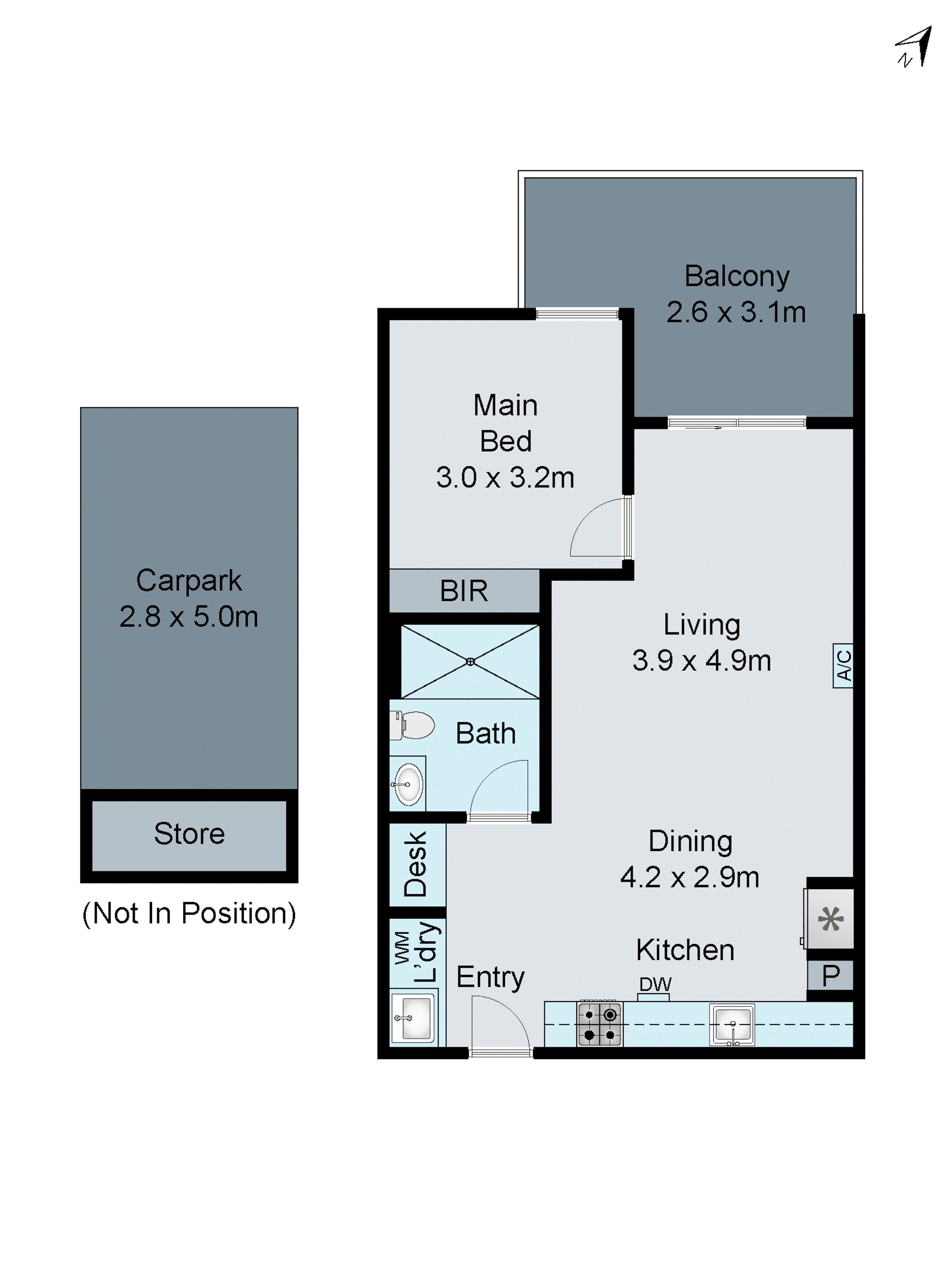 17/102 Colac Road, Highton VIC 3216 - Floorplan