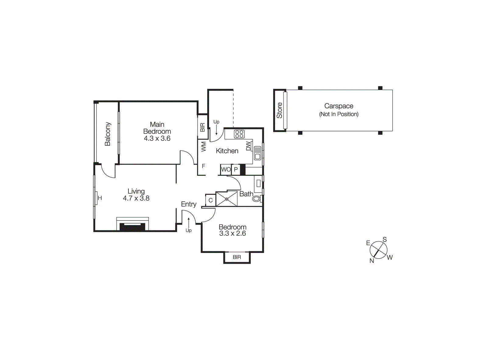 17/145 Fitzroy Street, St Kilda VIC 3182 - Floorplan