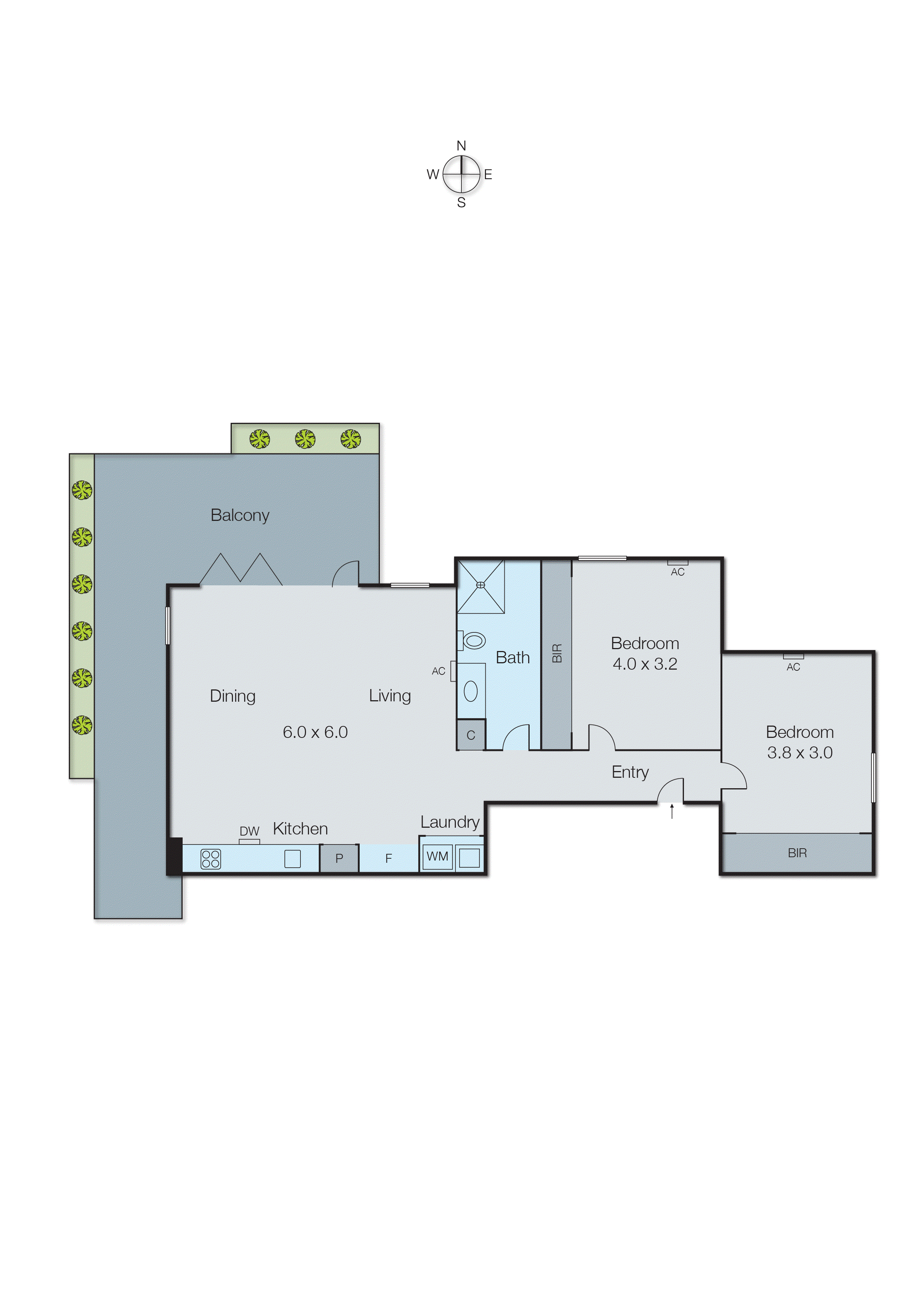 17/167 Beach Road, Parkdale VIC 3195 - Floorplan