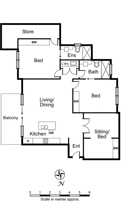 17/179-181 Neerim Road, Carnegie VIC 3163 - Floorplan