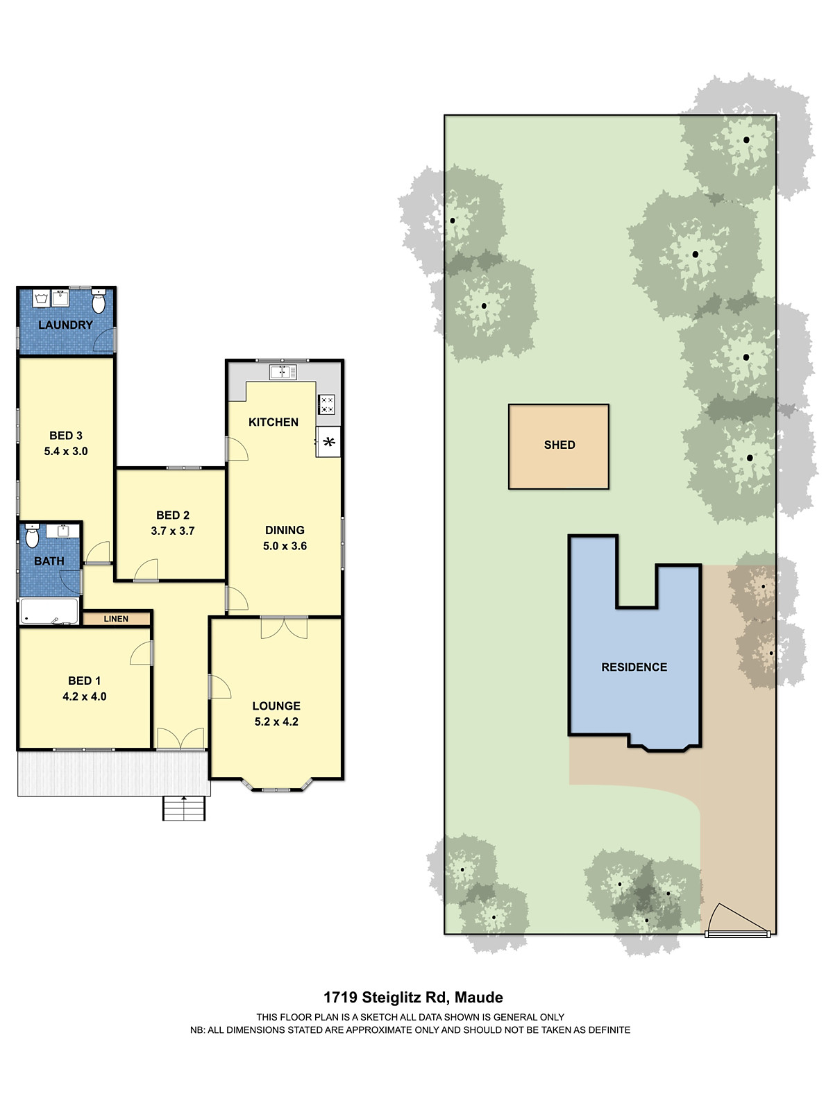 1719 Steiglitz Road, Maude VIC 3331 - Floorplan