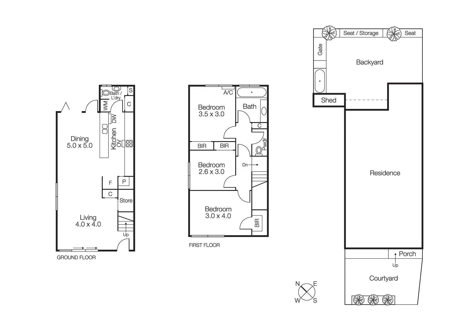 1/72 Derham Street, Port Melbourne VIC 3207 - Floorplan