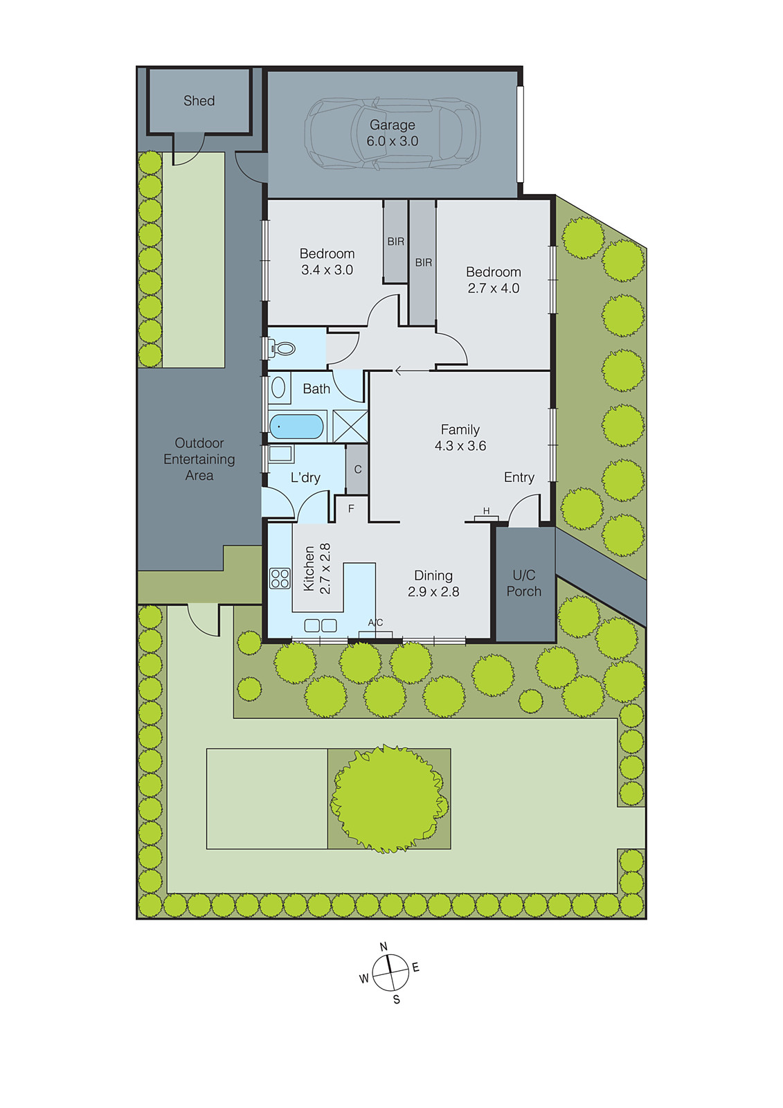 1/72 Greenville Drive, Grovedale VIC 3216 - Floorplan