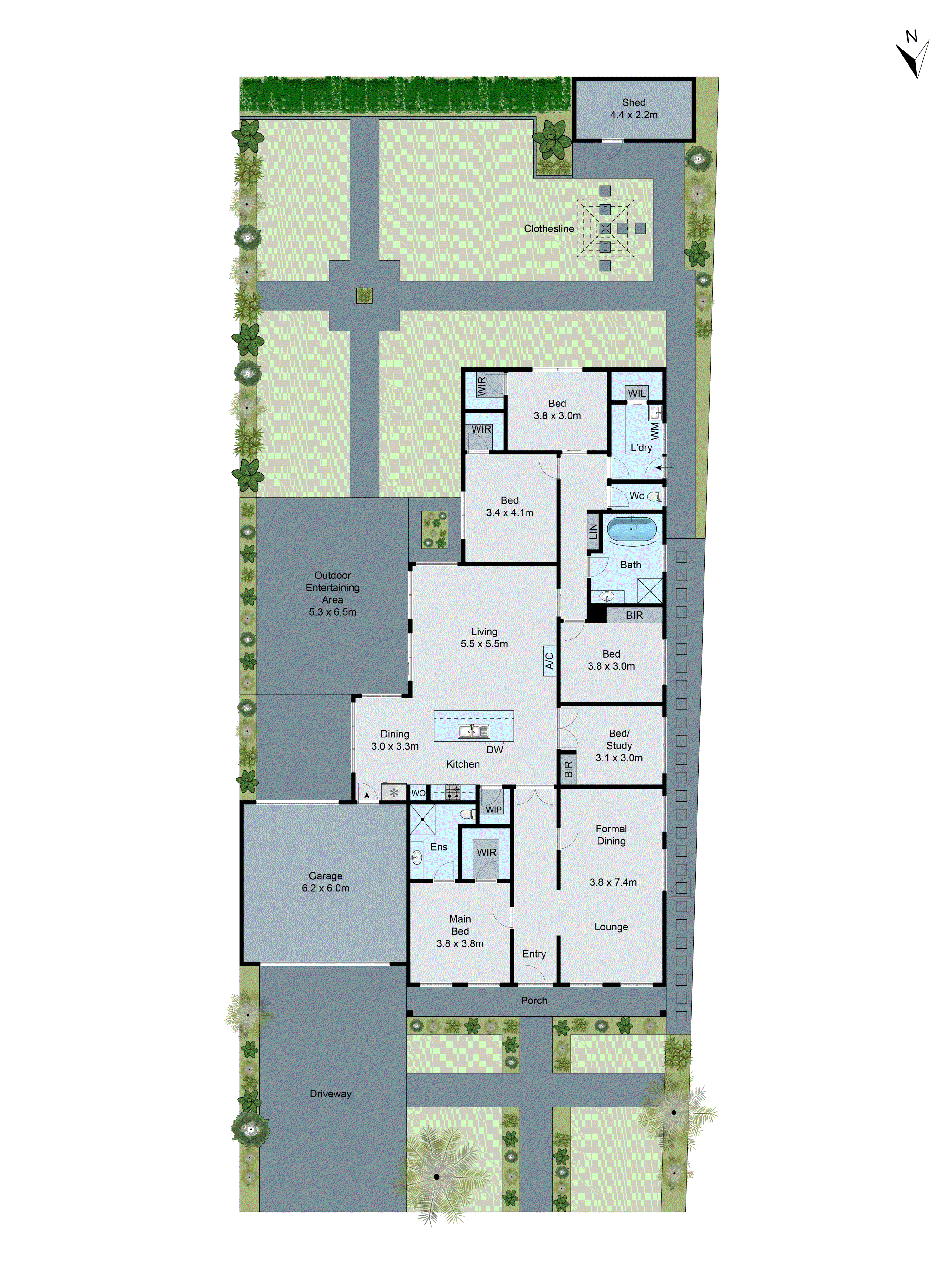 172 Grove Road, Grovedale VIC 3216 - Floorplan