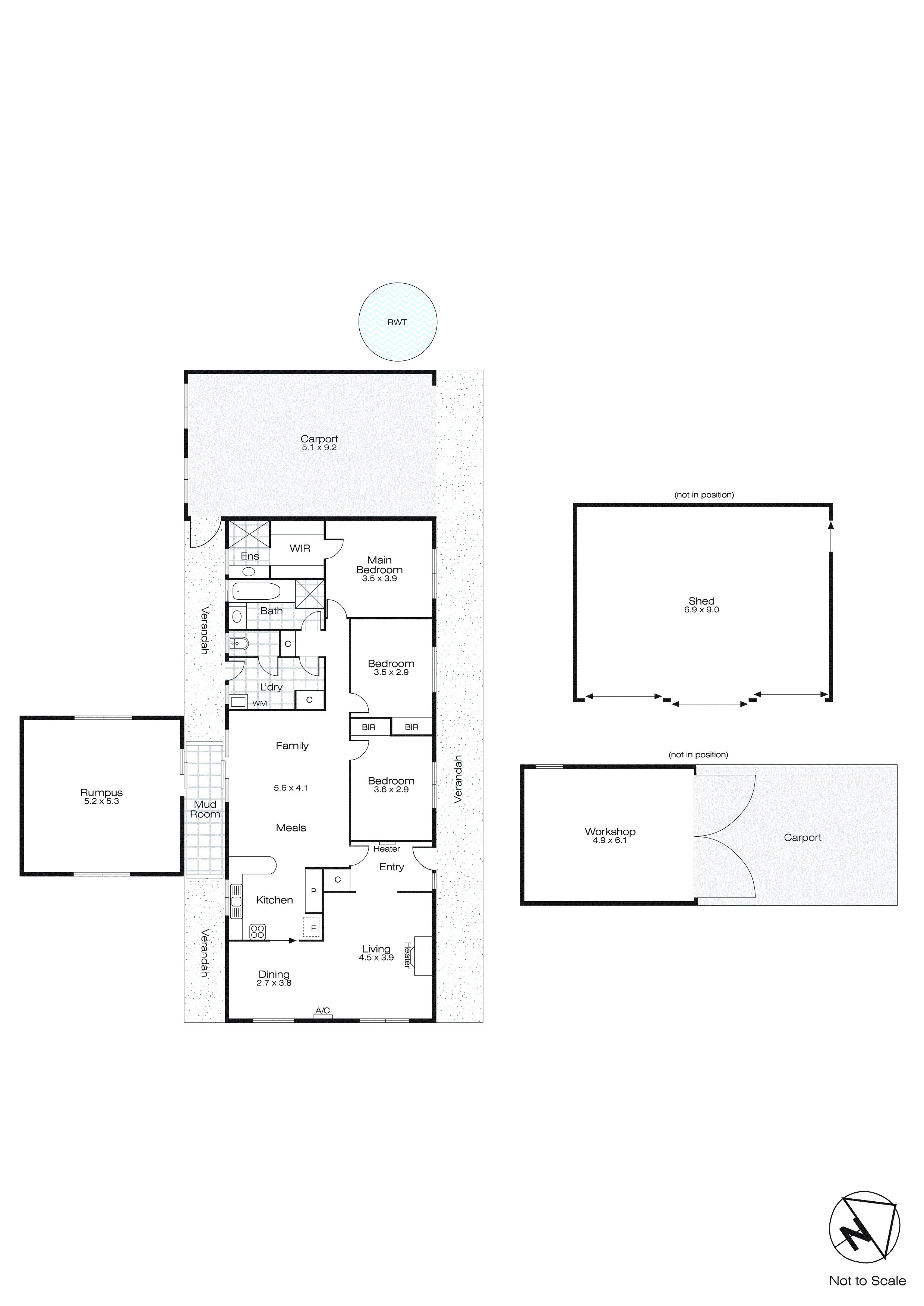 172 Tom Jones Road, Ross Creek VIC 3351 - Floorplan
