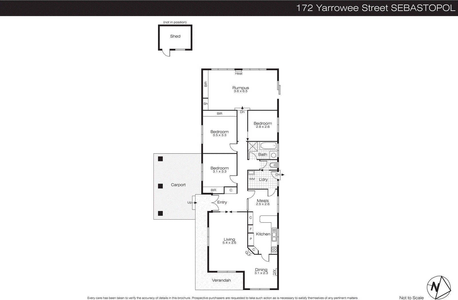 172 Yarrowee Street, Sebastopol VIC 3356 - Floorplan