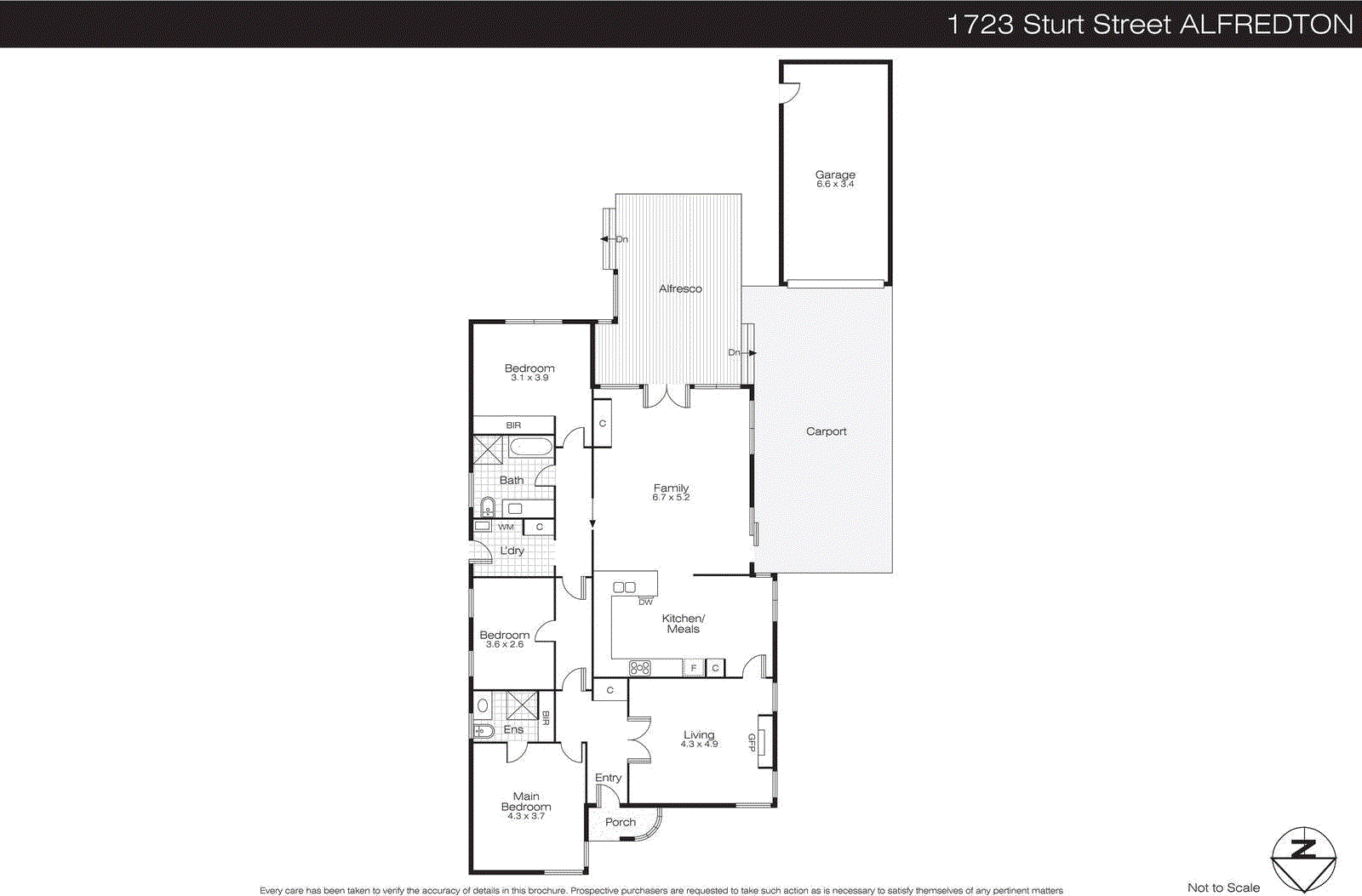 1723 Sturt Street, Alfredton VIC 3350 - Floorplan
