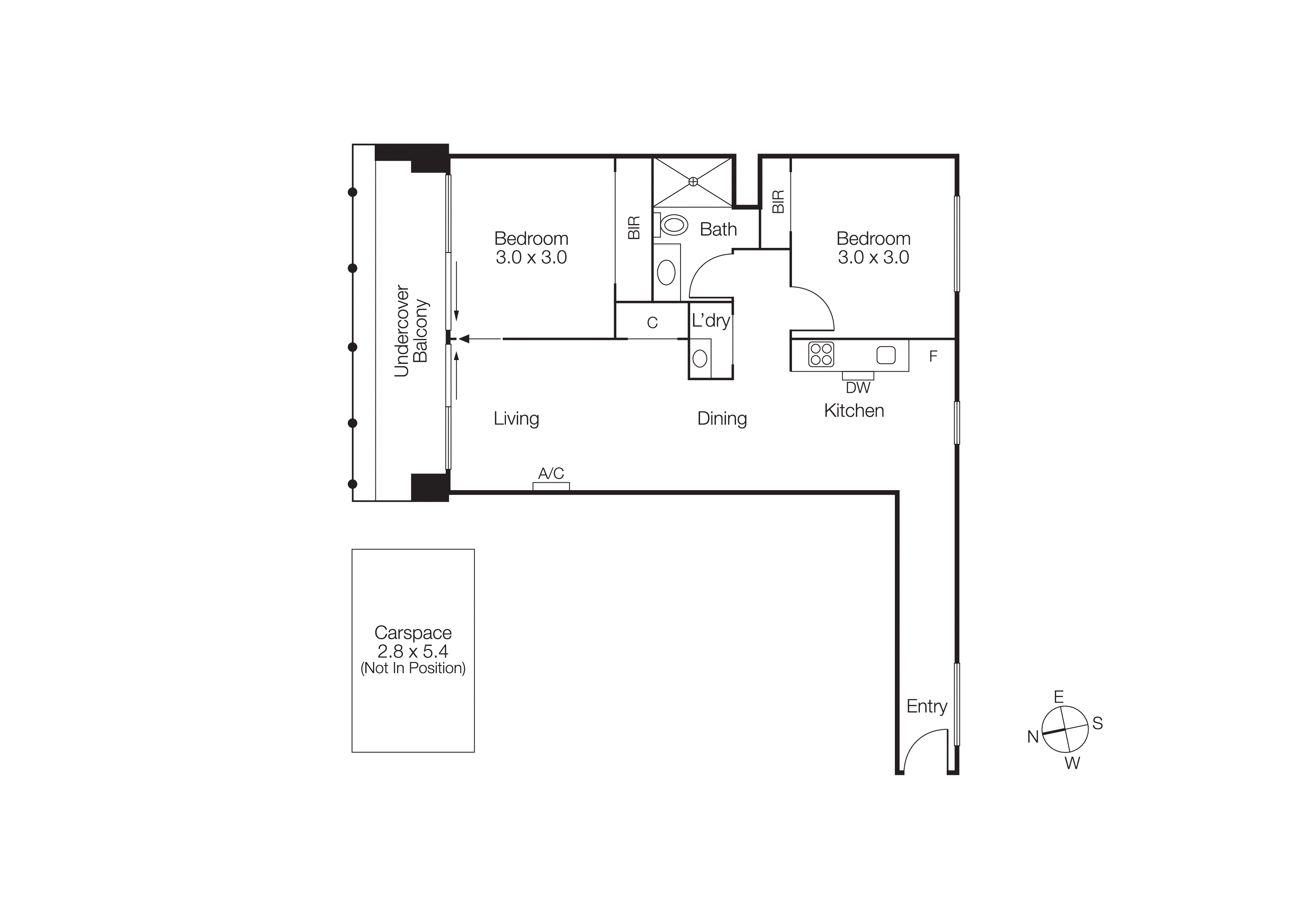 17/28 The Avenue, Windsor VIC 3181 - Floorplan