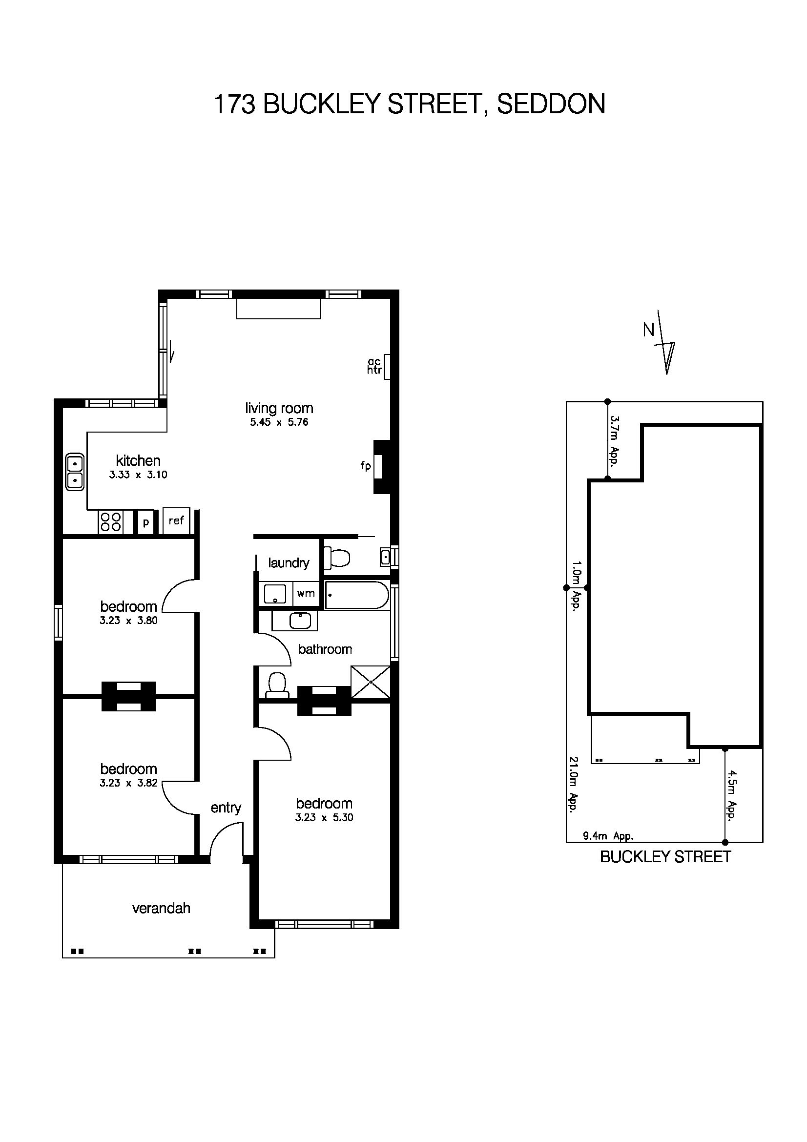 173 Buckley Street, SEDDON VIC 3011 - Floorplan