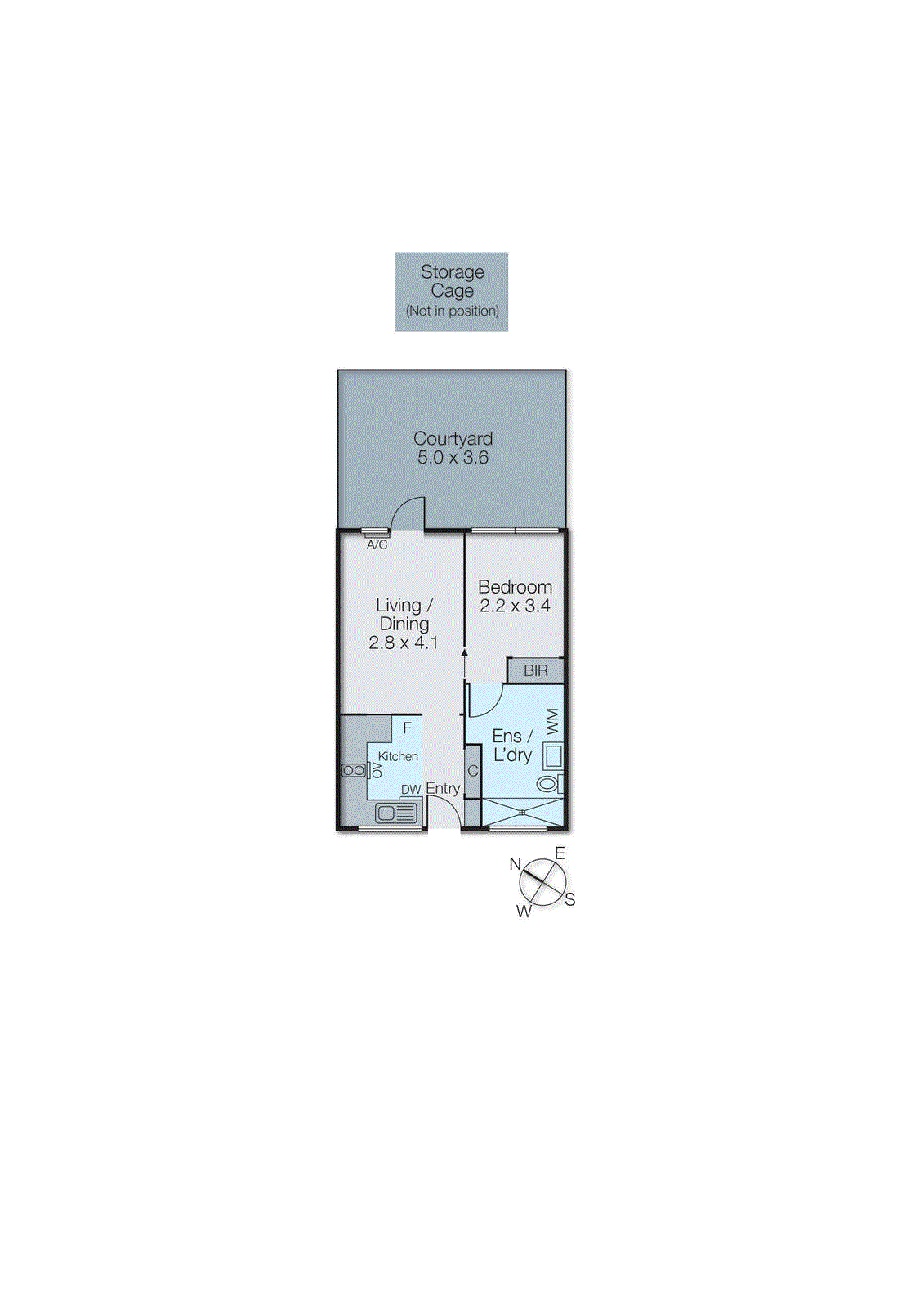17/3 Herbert Street, St Kilda VIC 3182 - Floorplan