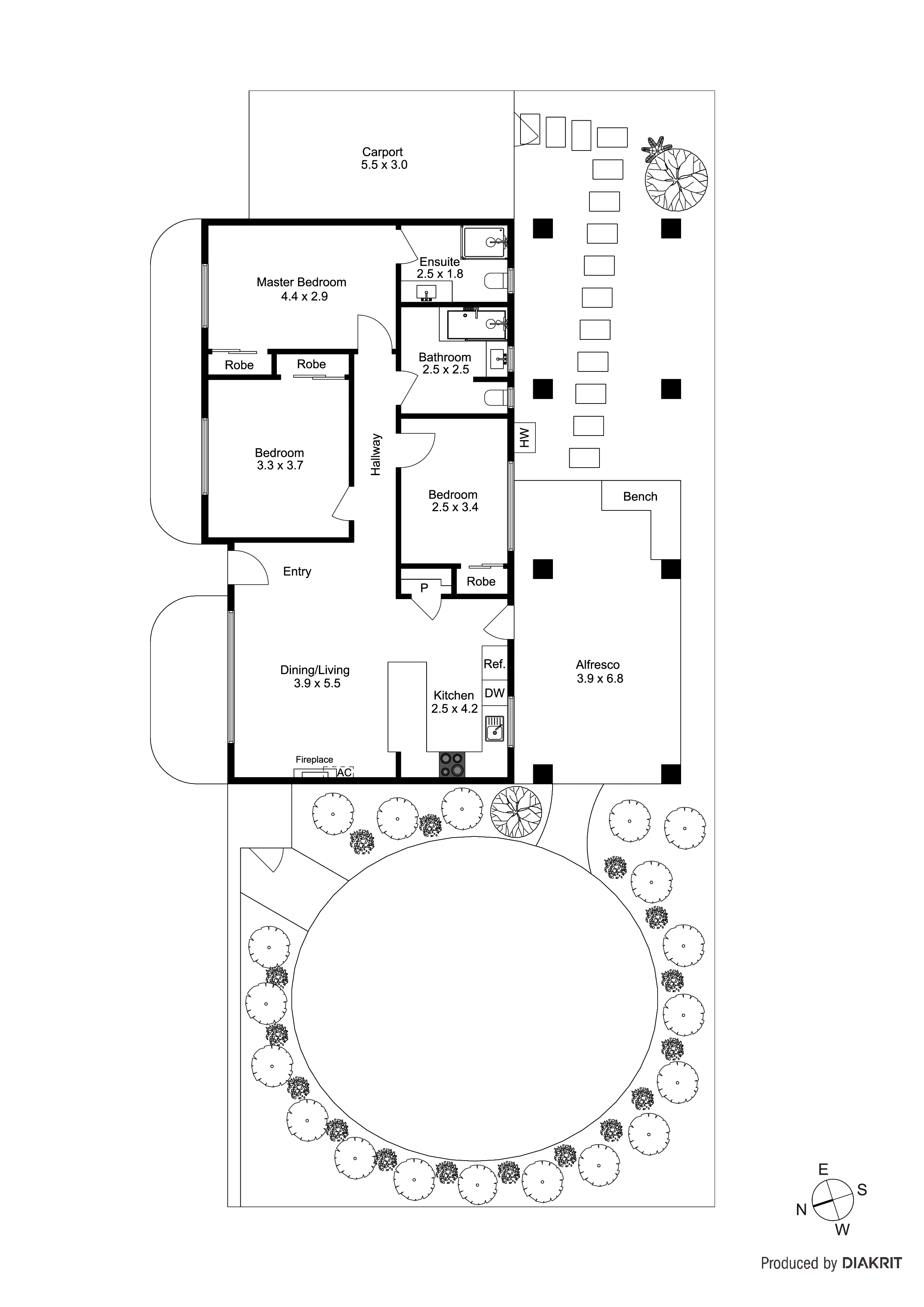 1/73 Kirkwood Avenue, Seaford VIC 3198 - Floorplan