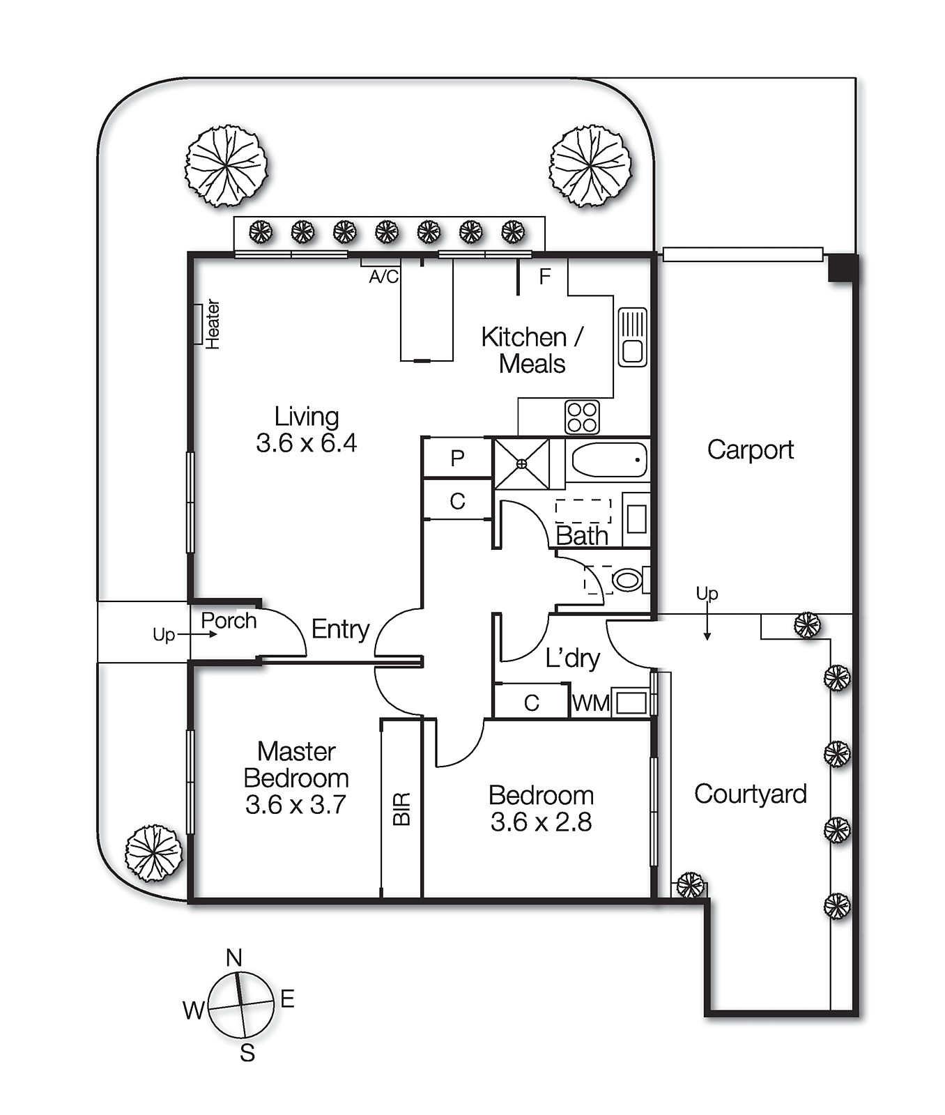 17/310 Warrigal Road, Cheltenham VIC 3192 - Floorplan