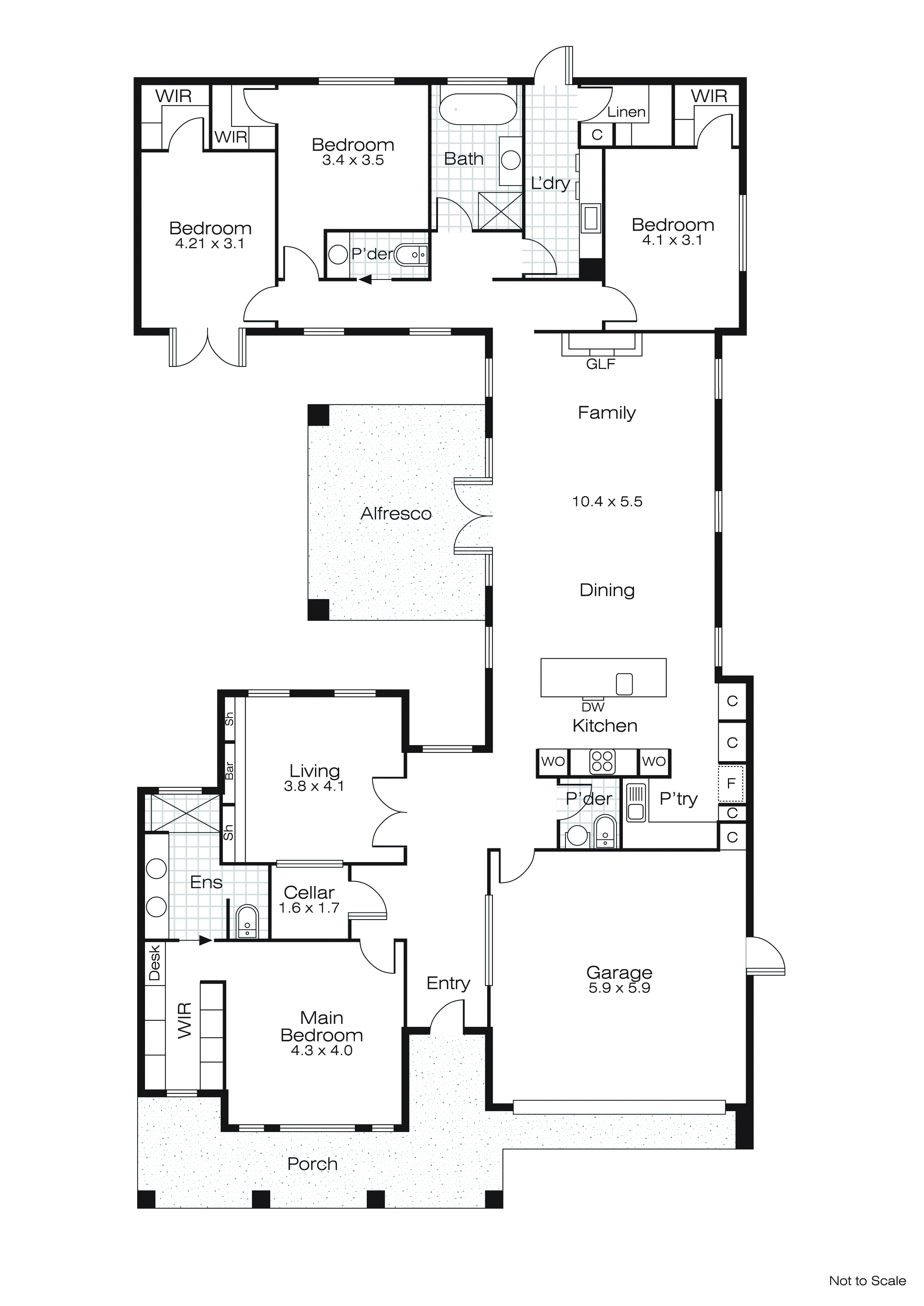 1734 Sturt Street, Alfredton VIC 3350 - Floorplan