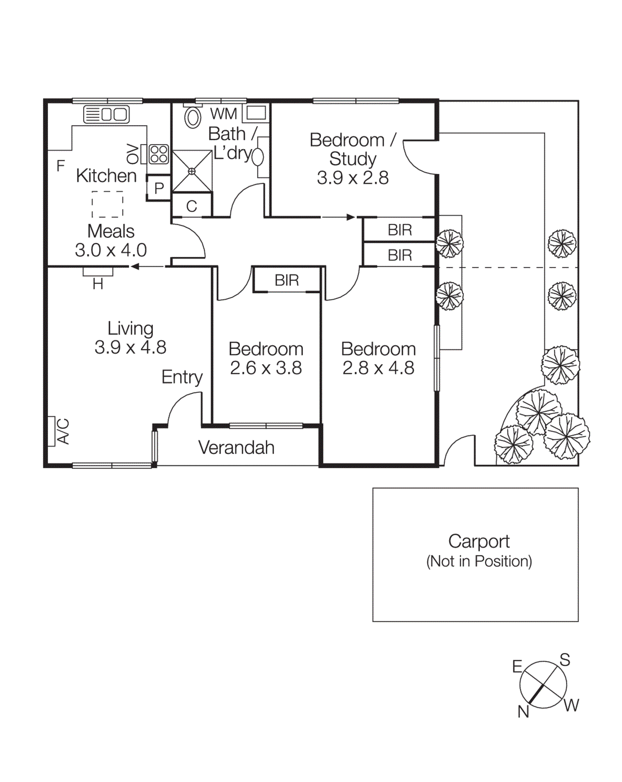 17/38 Broadway, Bonbeach VIC 3196 - Floorplan
