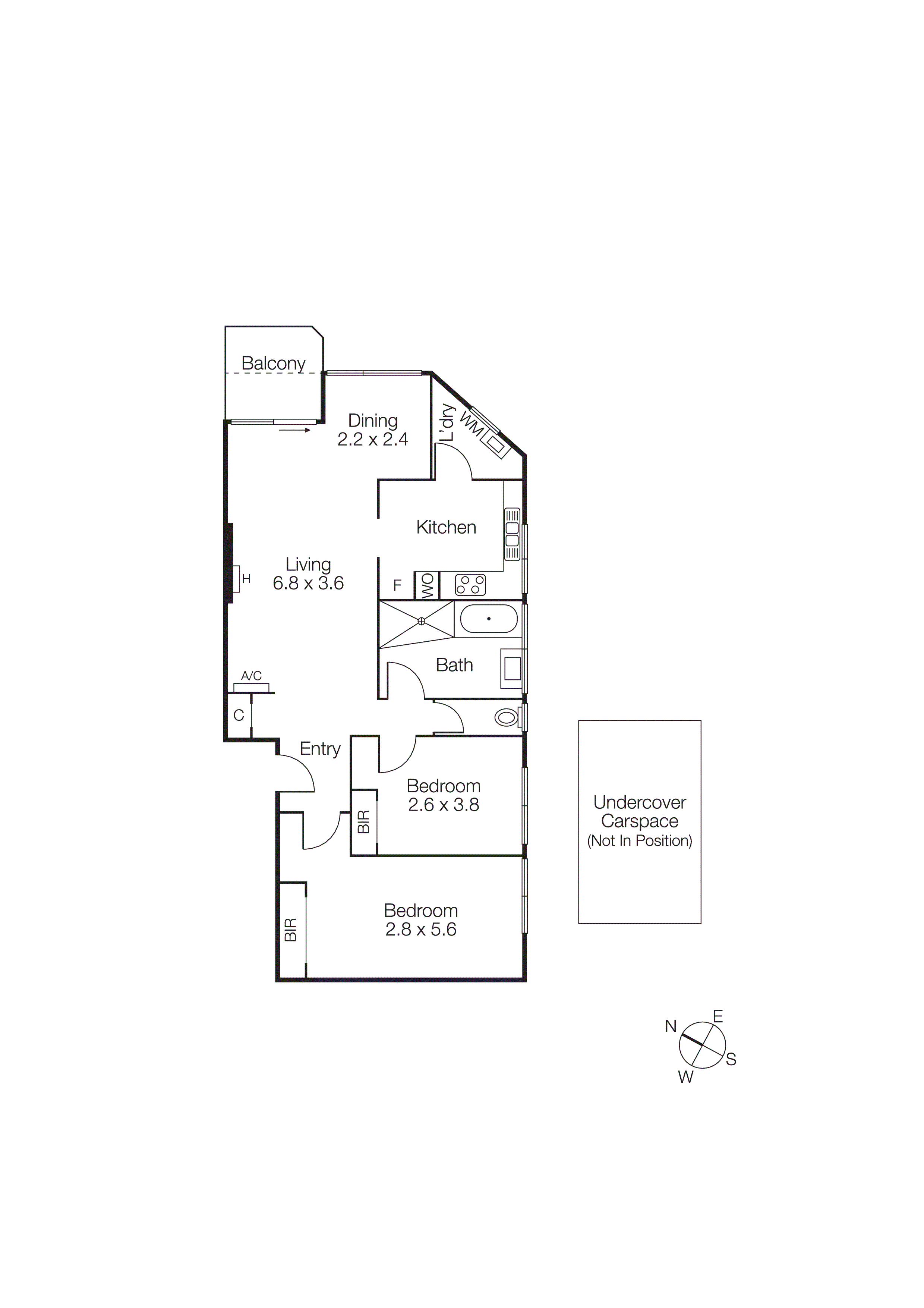 17/39 Nepean Highway, Elsternwick VIC 3185 - Floorplan