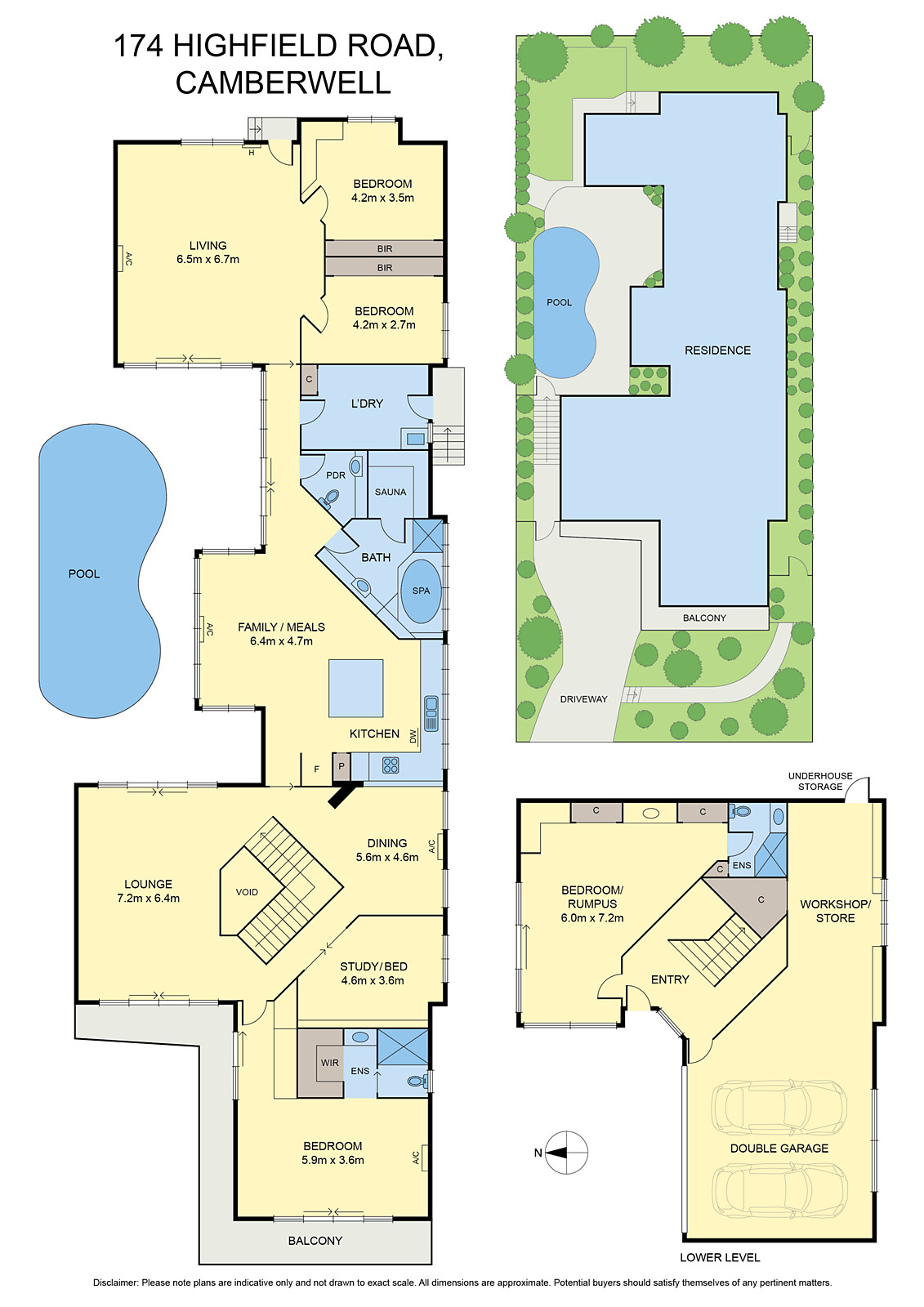 174 Highfield Road, Camberwell VIC 3124 - Floorplan