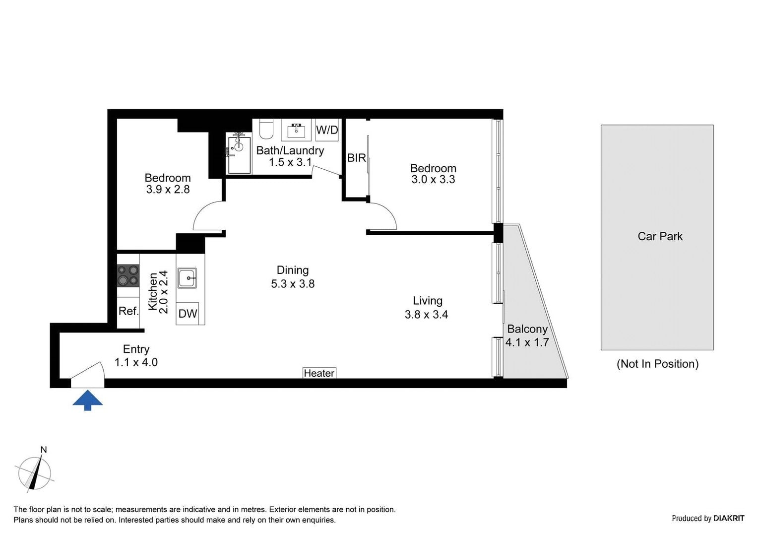 17/416A St Kilda Road, Melbourne VIC 3004 - Floorplan