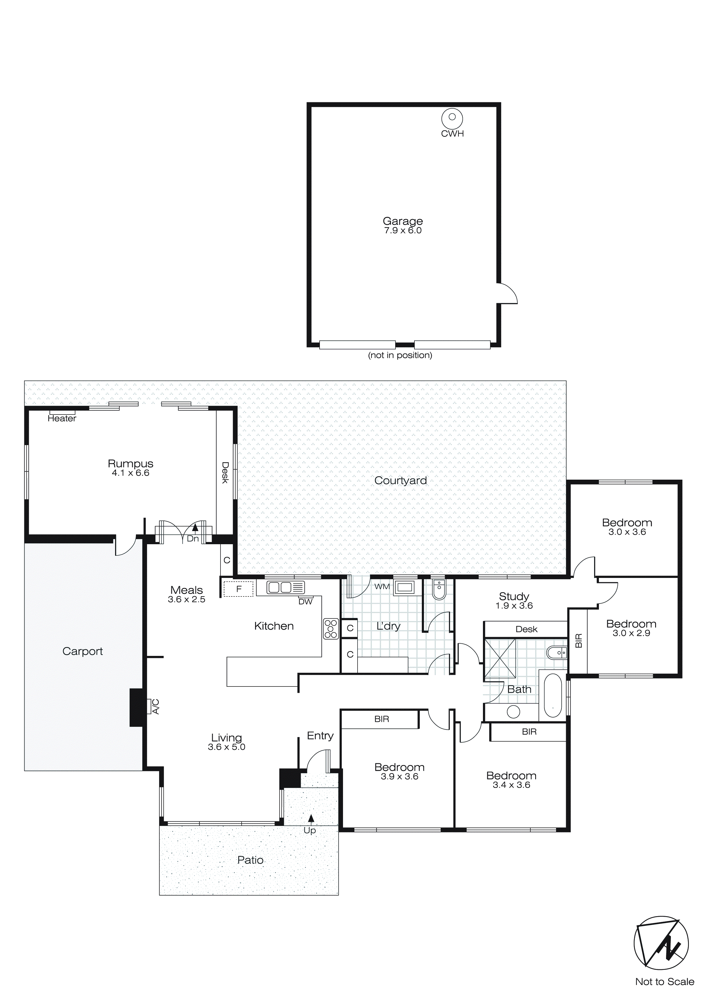 1747 Geelong Road, Mount Helen VIC 3350 - Floorplan