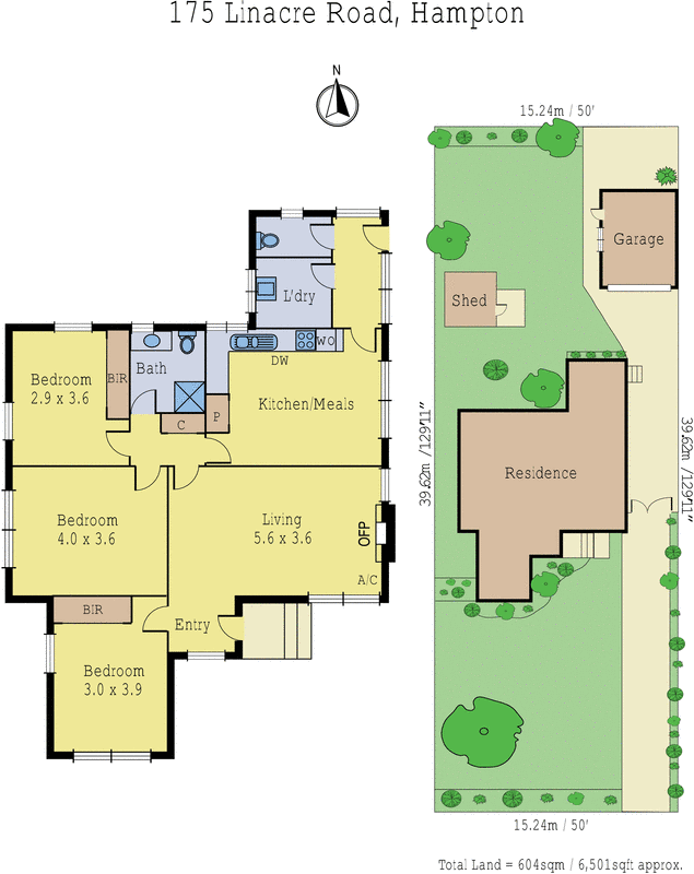 175 Linacre Road, Hampton VIC 3188 - Floorplan