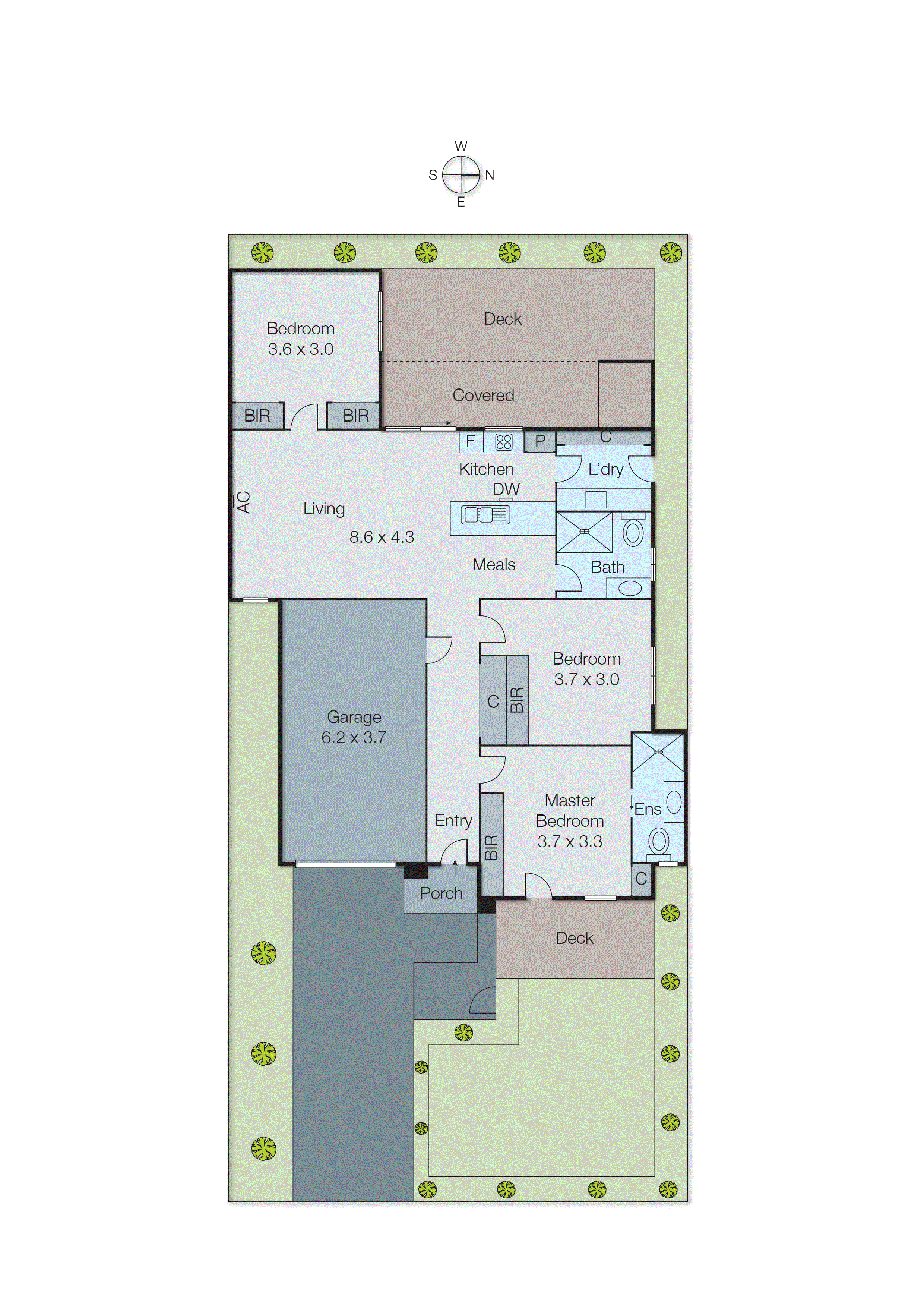 1/75 Marlborough Street, Bentleigh East VIC 3165 - Floorplan