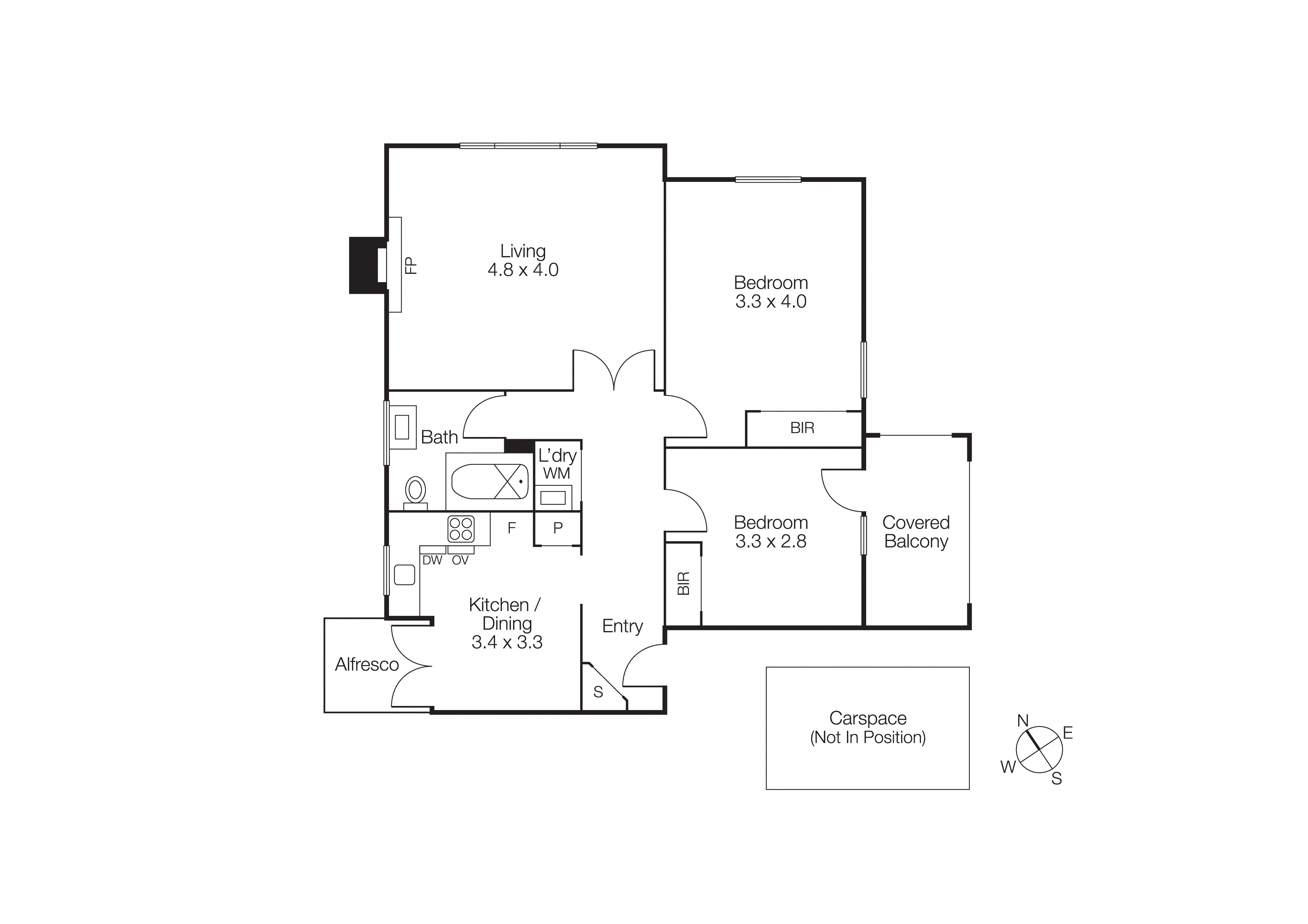 1/75 Park Street, St Kilda West VIC 3182 - Floorplan