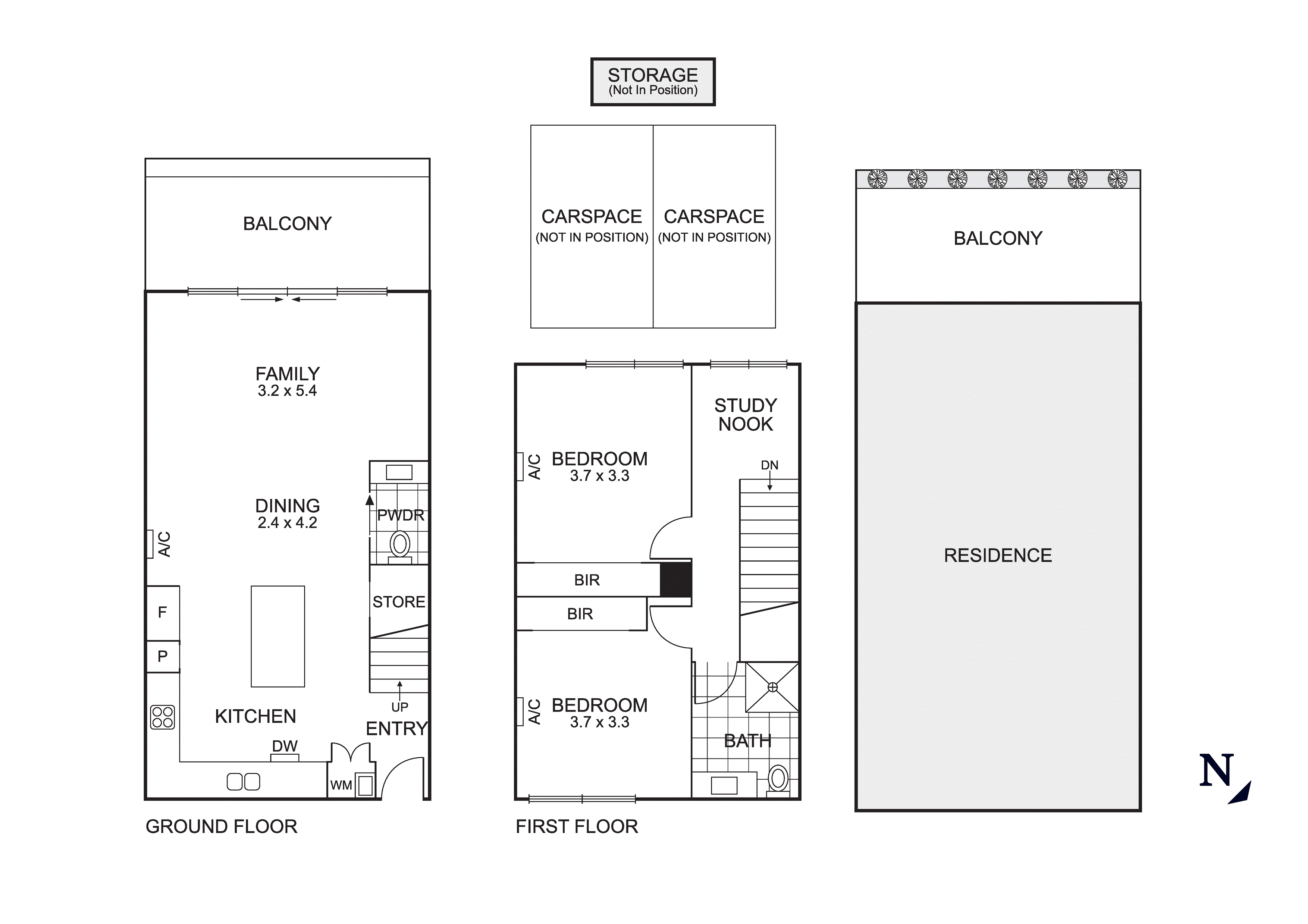 17/538 Main Street, Mordialloc VIC 3195 - Floorplan