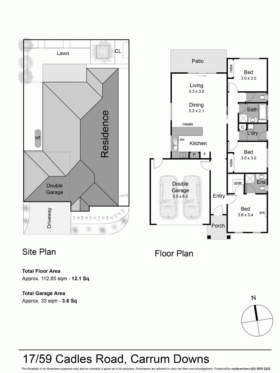 17/59 Cadles Road, CARRUM DOWNS VIC 3201 - Floorplan