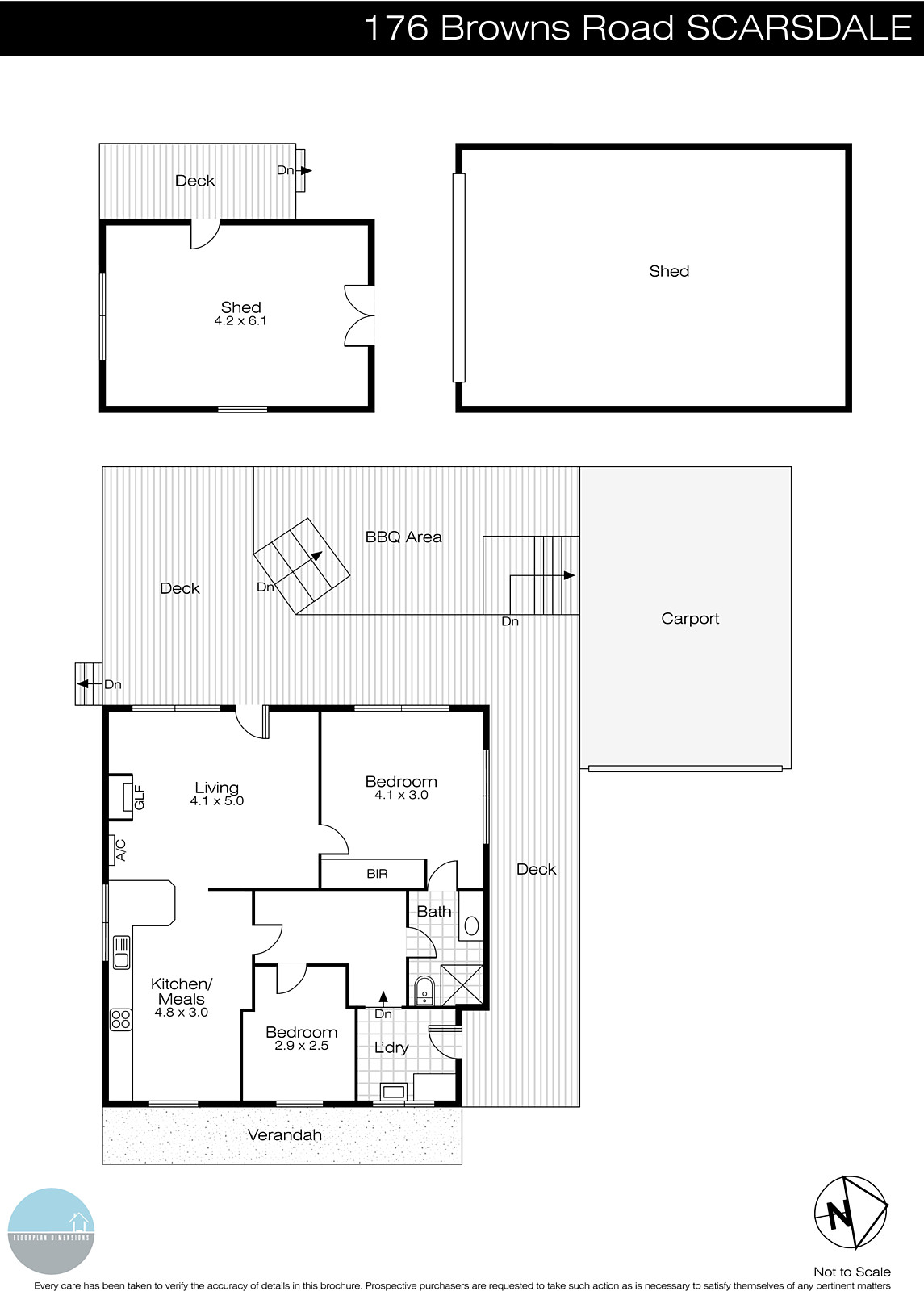 176 Browns Road, Scarsdale VIC 3351 - Floorplan