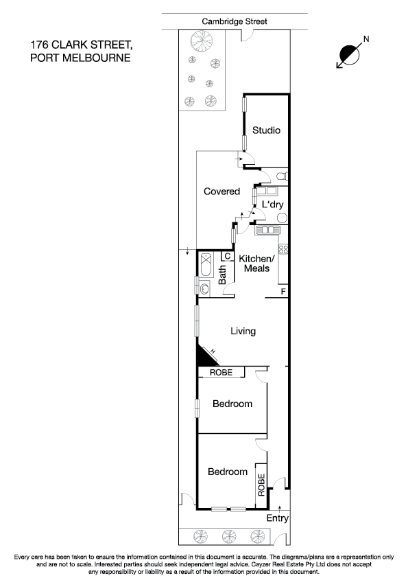 176 Clark Street, PORT MELBOURNE VIC 3207 - Floorplan