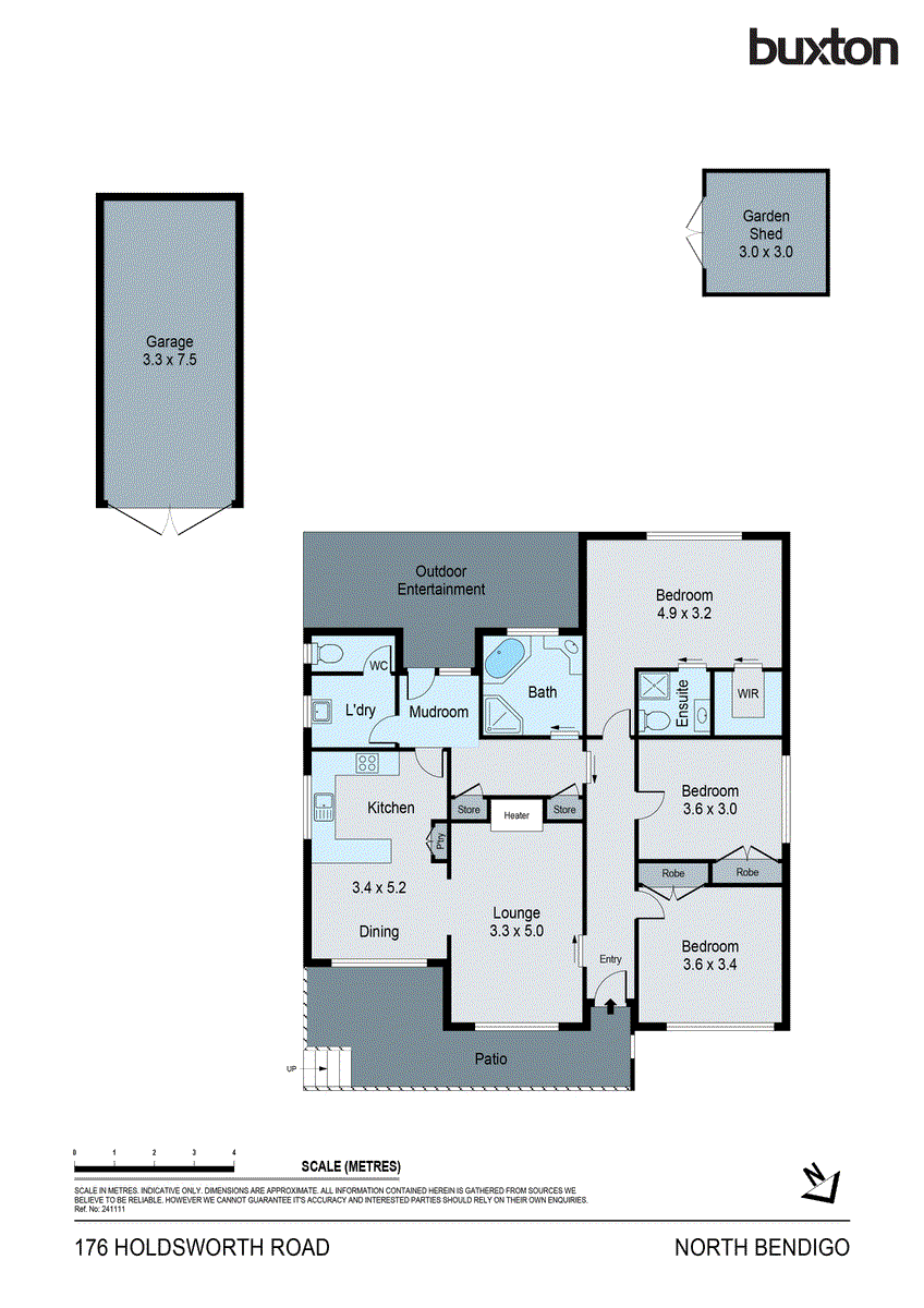 176 Holdsworth Road, North Bendigo VIC 3550 - Floorplan