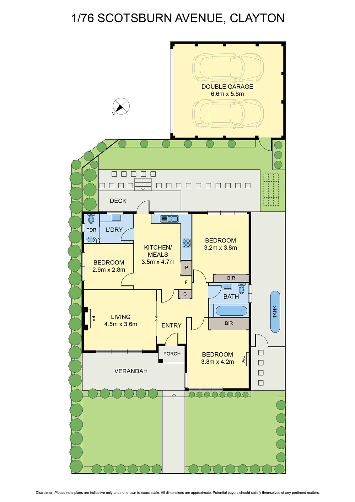 1/76 Scotsburn Avenue, Clayton VIC 3168 - Floorplan