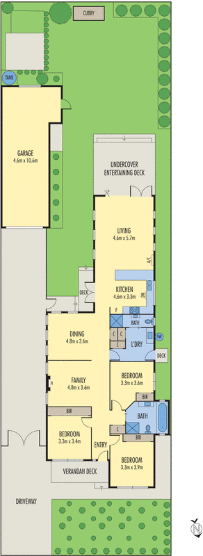 176 Verner Street, East Geelong VIC 3219 - Floorplan