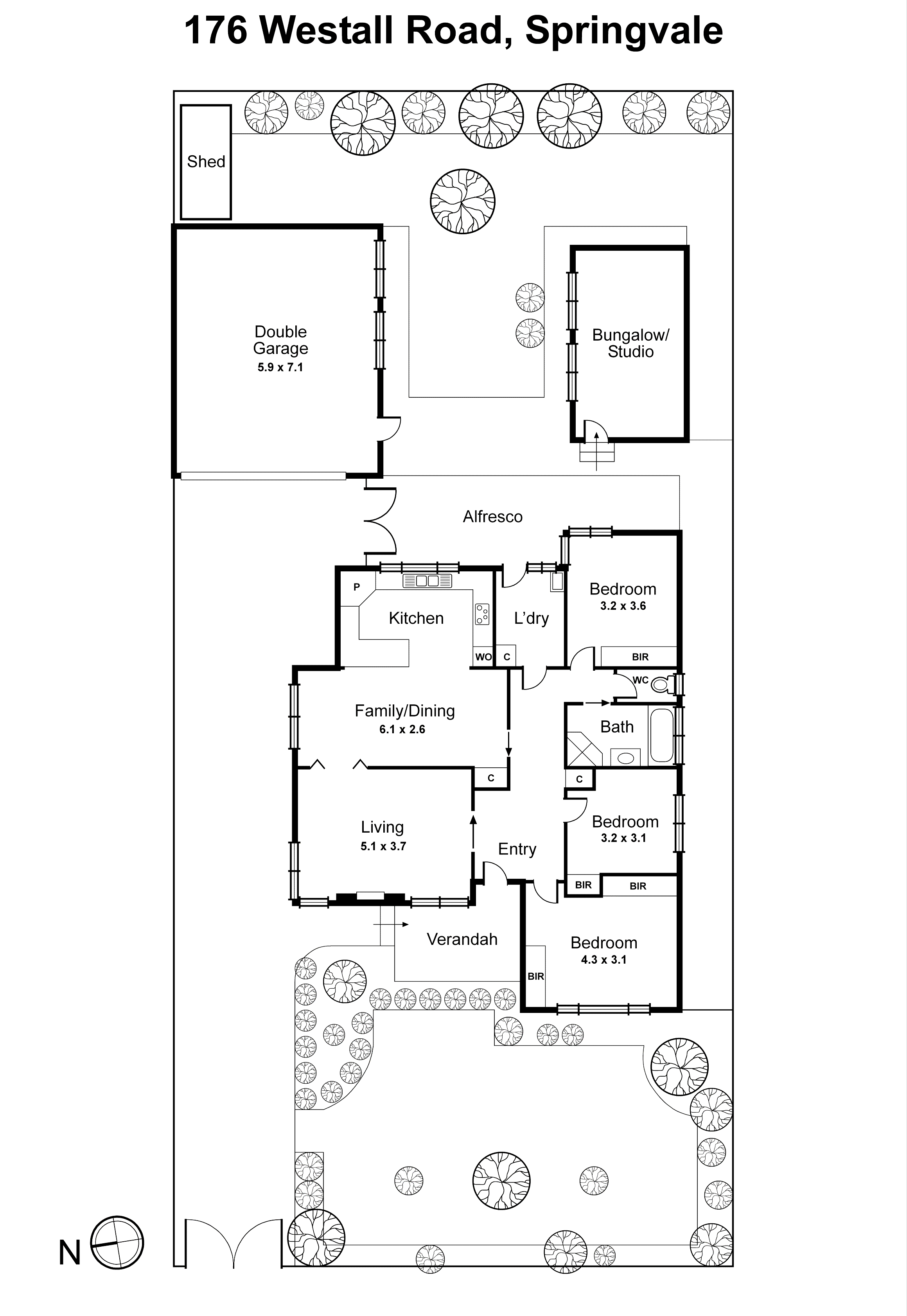 176 Westall Road, Springvale VIC 3171 - Floorplan