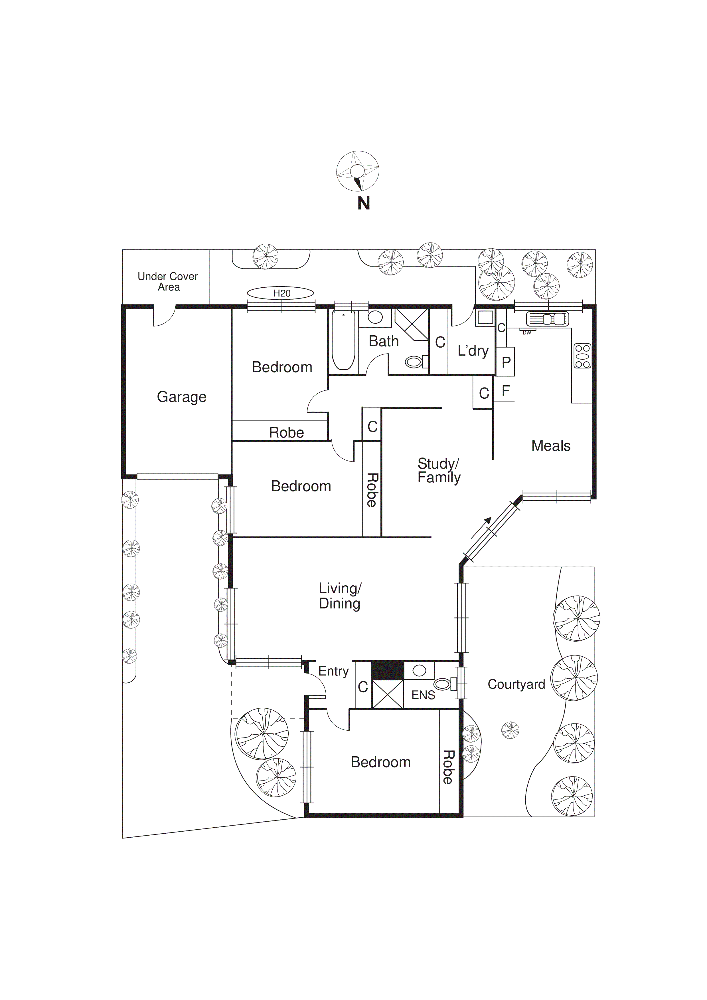 176A Patterson Road, Bentleigh VIC 3204 - Floorplan